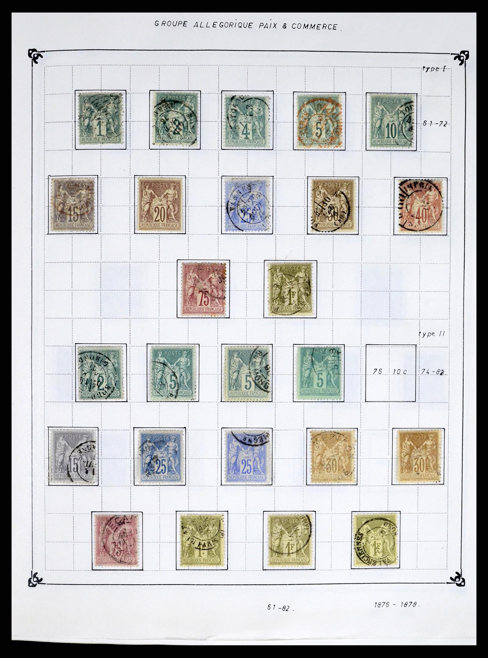 37287 003 - Stamp collection 37287 France 1849-1998.