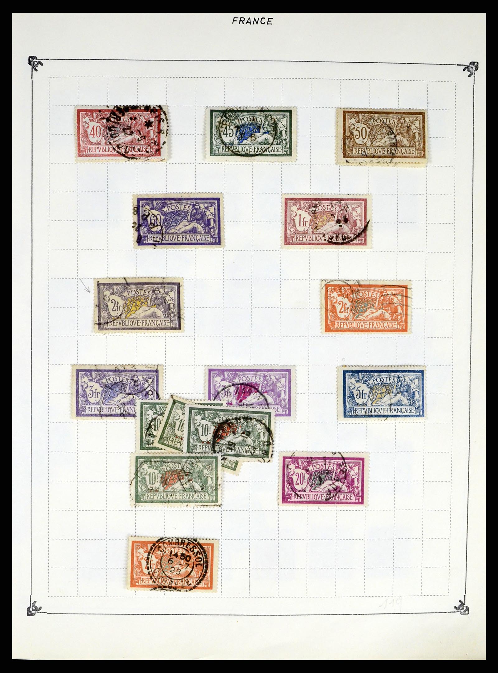 37287 006 - Stamp collection 37287 France 1849-1998.