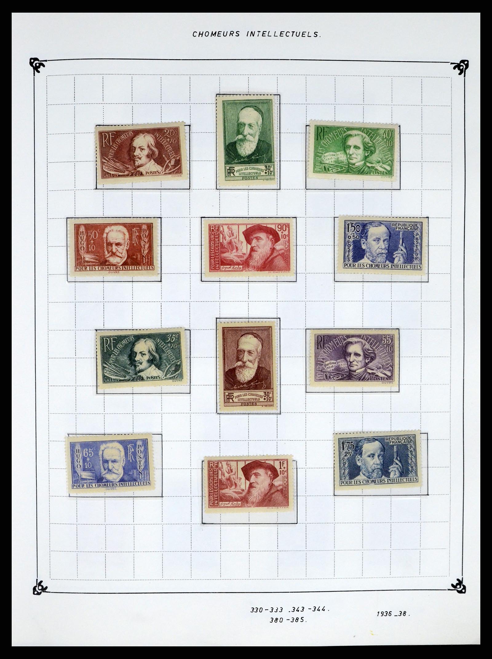 37287 019 - Postzegelverzameling 37287 Frankrijk 1849-1998.