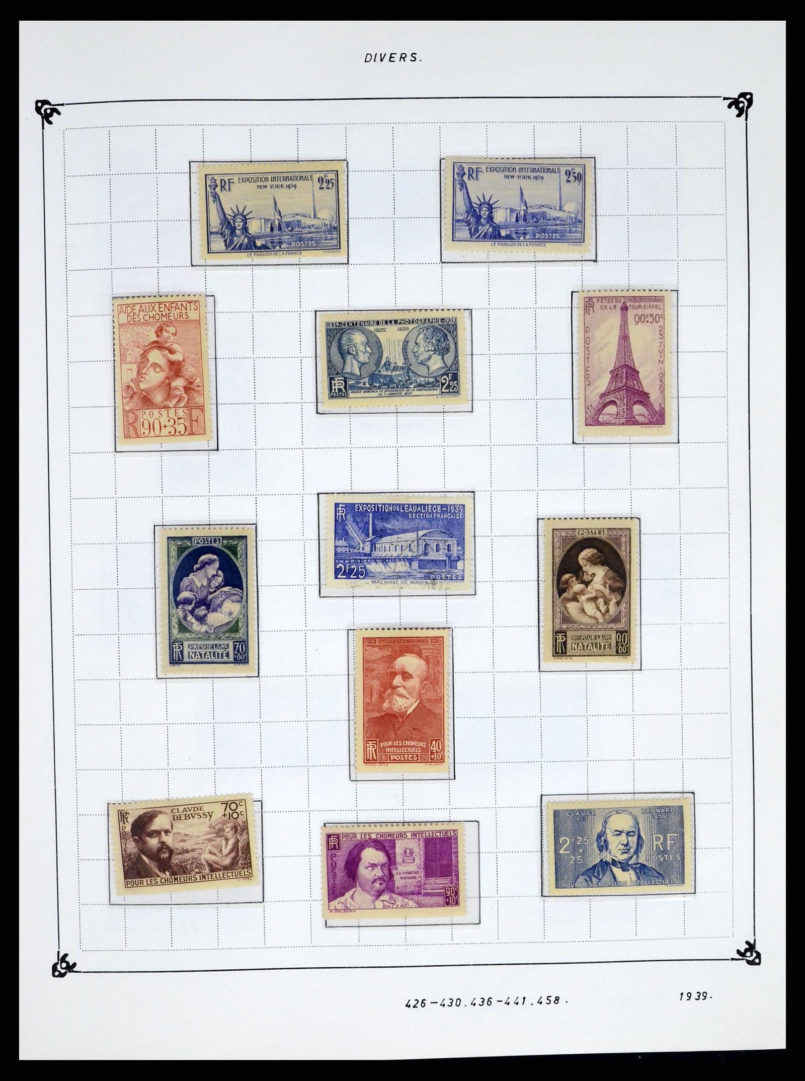 37287 025 - Postzegelverzameling 37287 Frankrijk 1849-1998.
