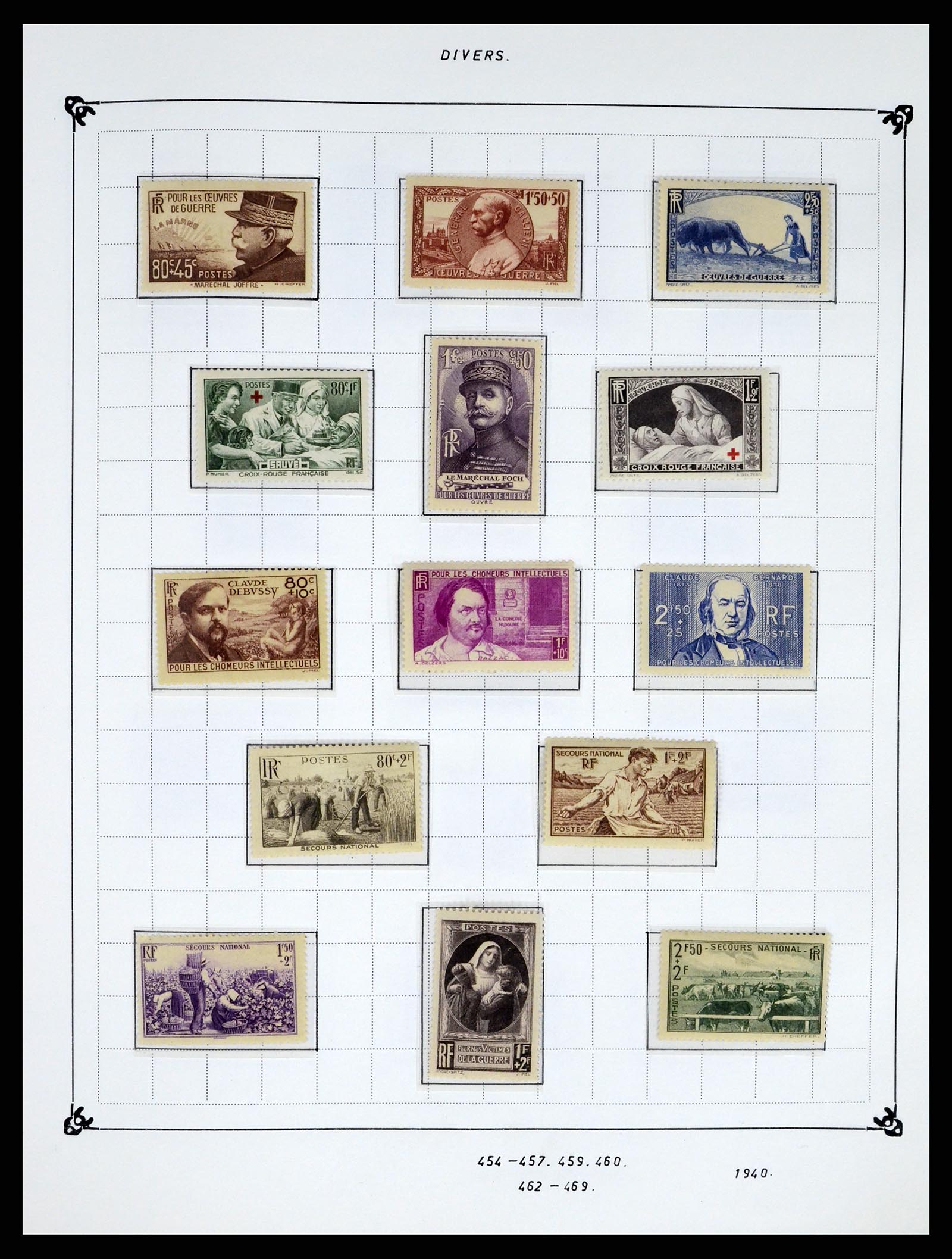 37287 027 - Postzegelverzameling 37287 Frankrijk 1849-1998.