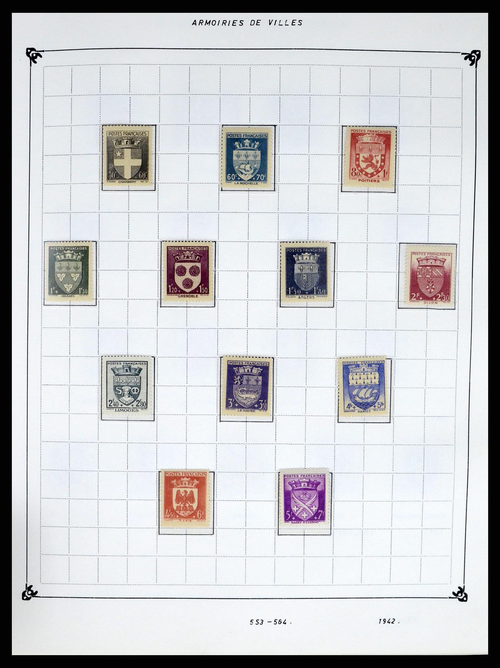 37287 032 - Postzegelverzameling 37287 Frankrijk 1849-1998.