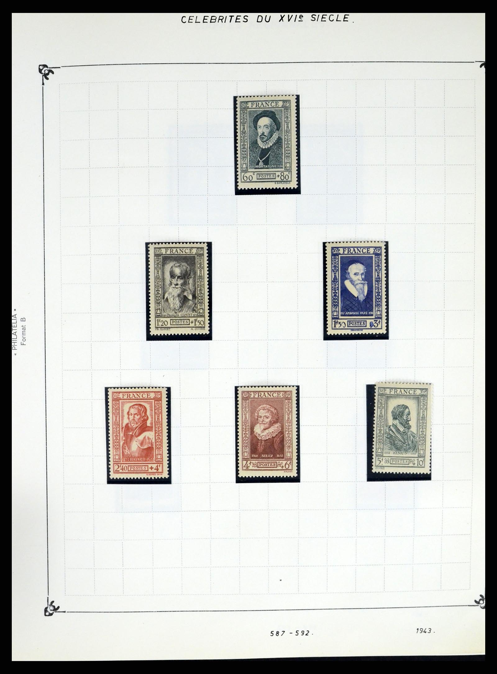 37287 038 - Stamp collection 37287 France 1849-1998.