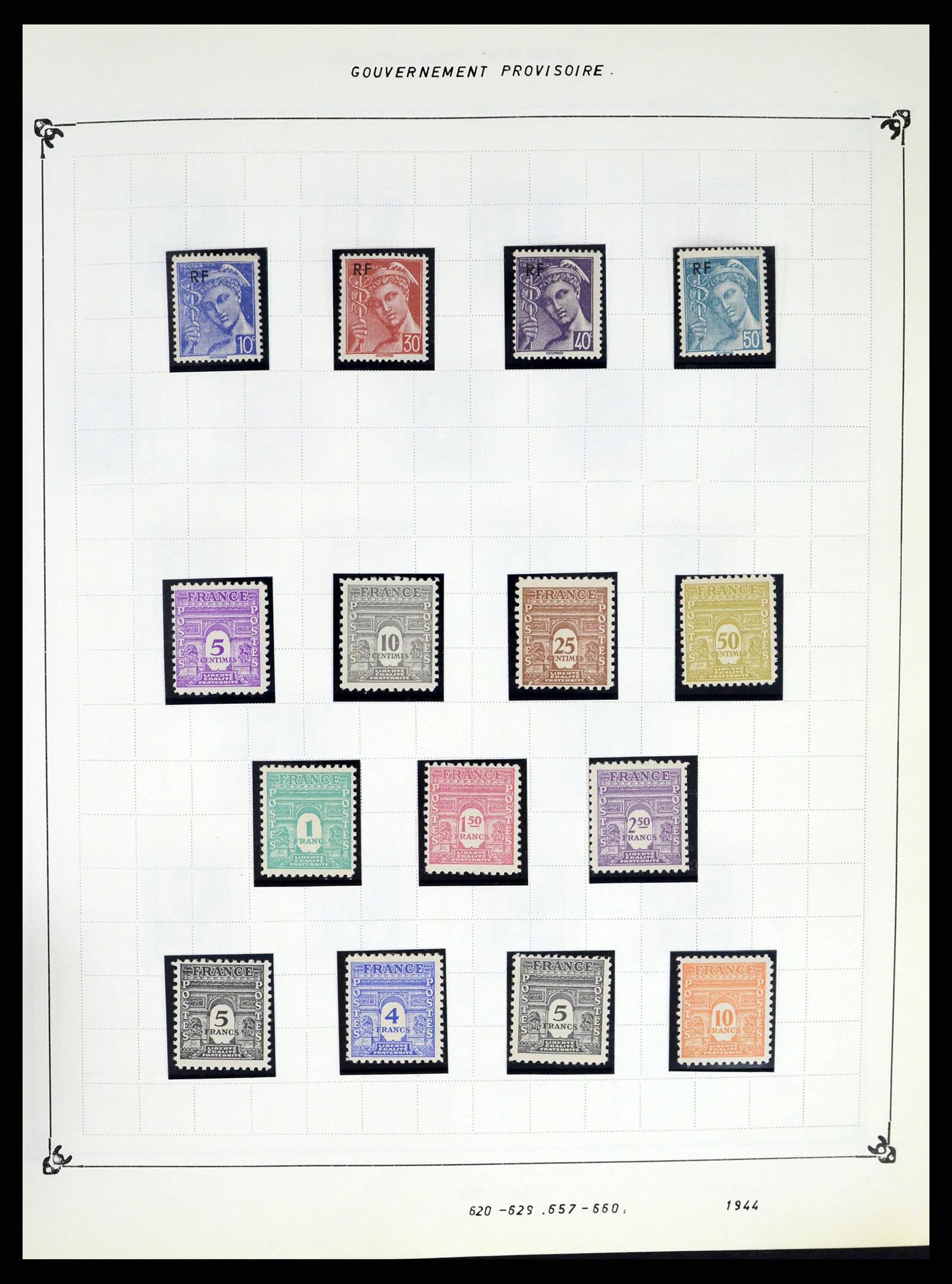 37287 041 - Postzegelverzameling 37287 Frankrijk 1849-1998.