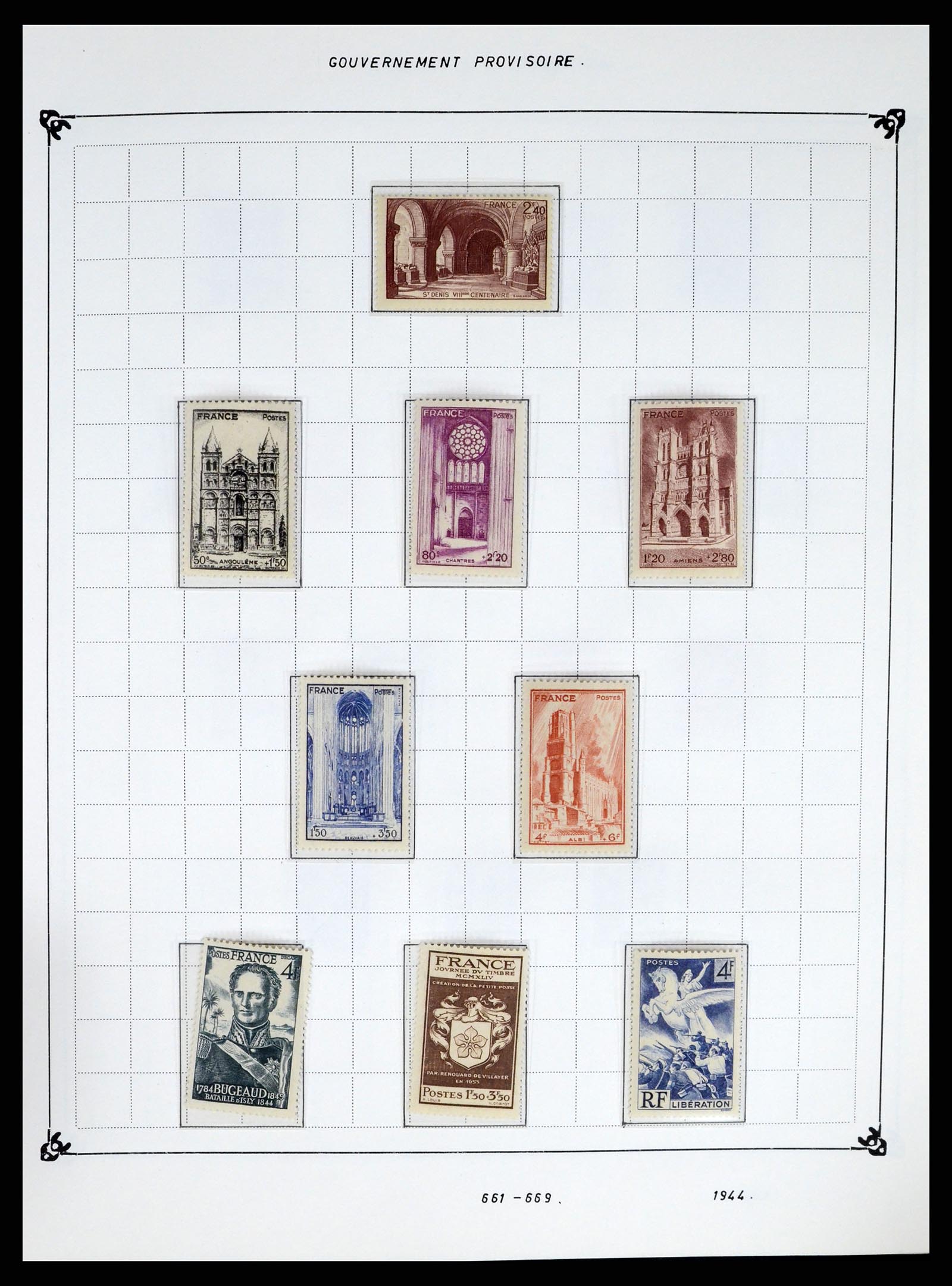 37287 043 - Postzegelverzameling 37287 Frankrijk 1849-1998.