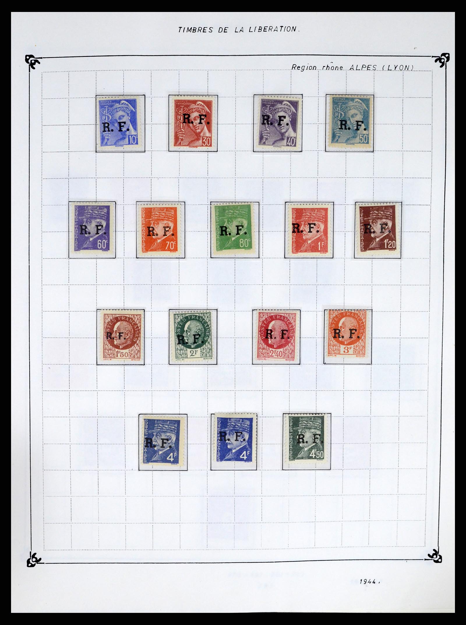 37287 044 - Postzegelverzameling 37287 Frankrijk 1849-1998.
