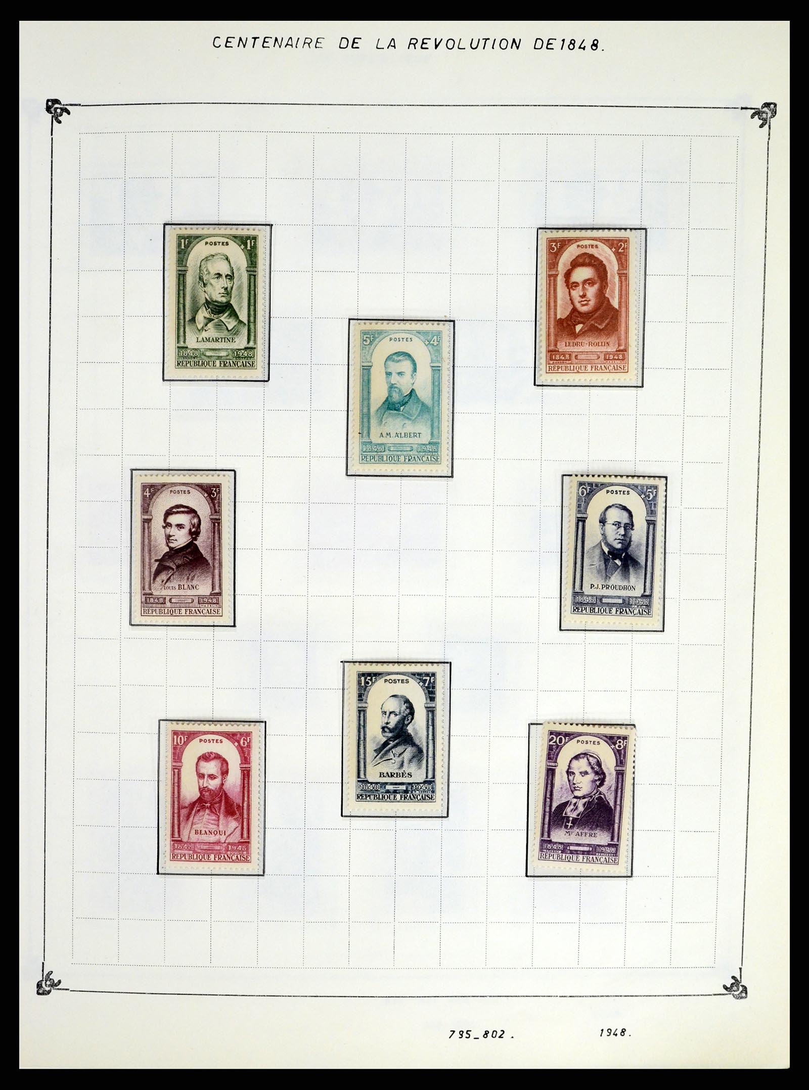 37287 055 - Postzegelverzameling 37287 Frankrijk 1849-1998.