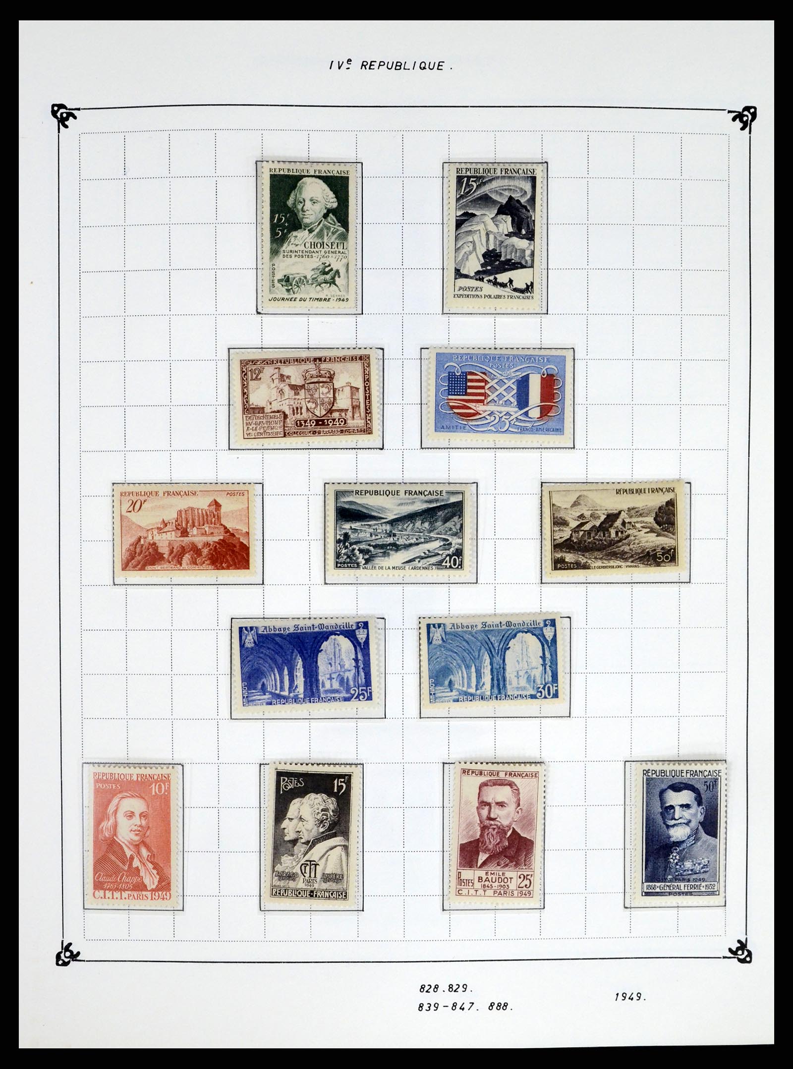 37287 057 - Postzegelverzameling 37287 Frankrijk 1849-1998.