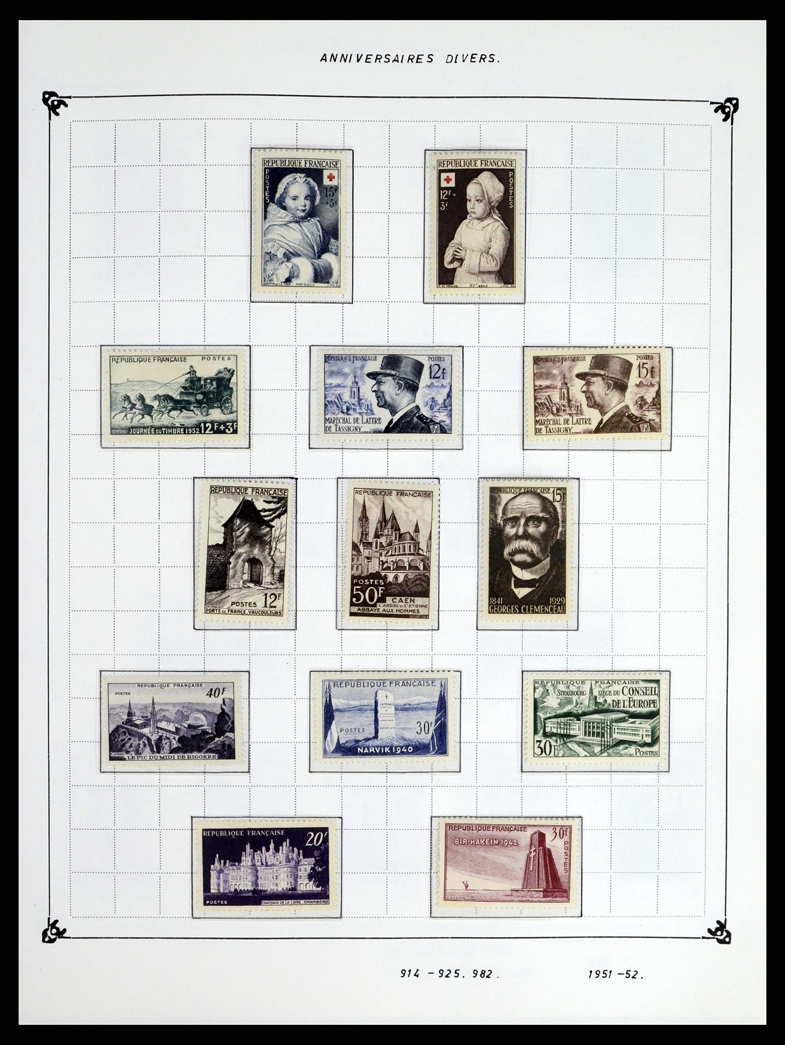 37287 065 - Postzegelverzameling 37287 Frankrijk 1849-1998.