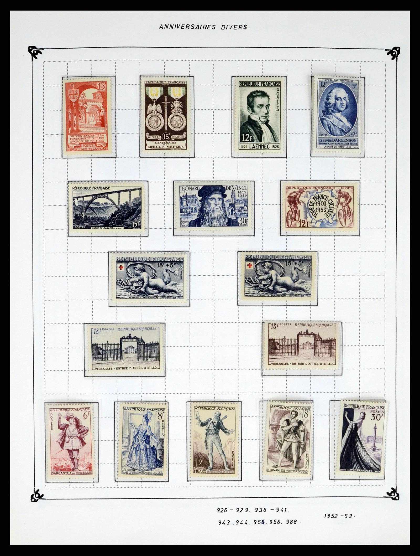 37287 066 - Postzegelverzameling 37287 Frankrijk 1849-1998.