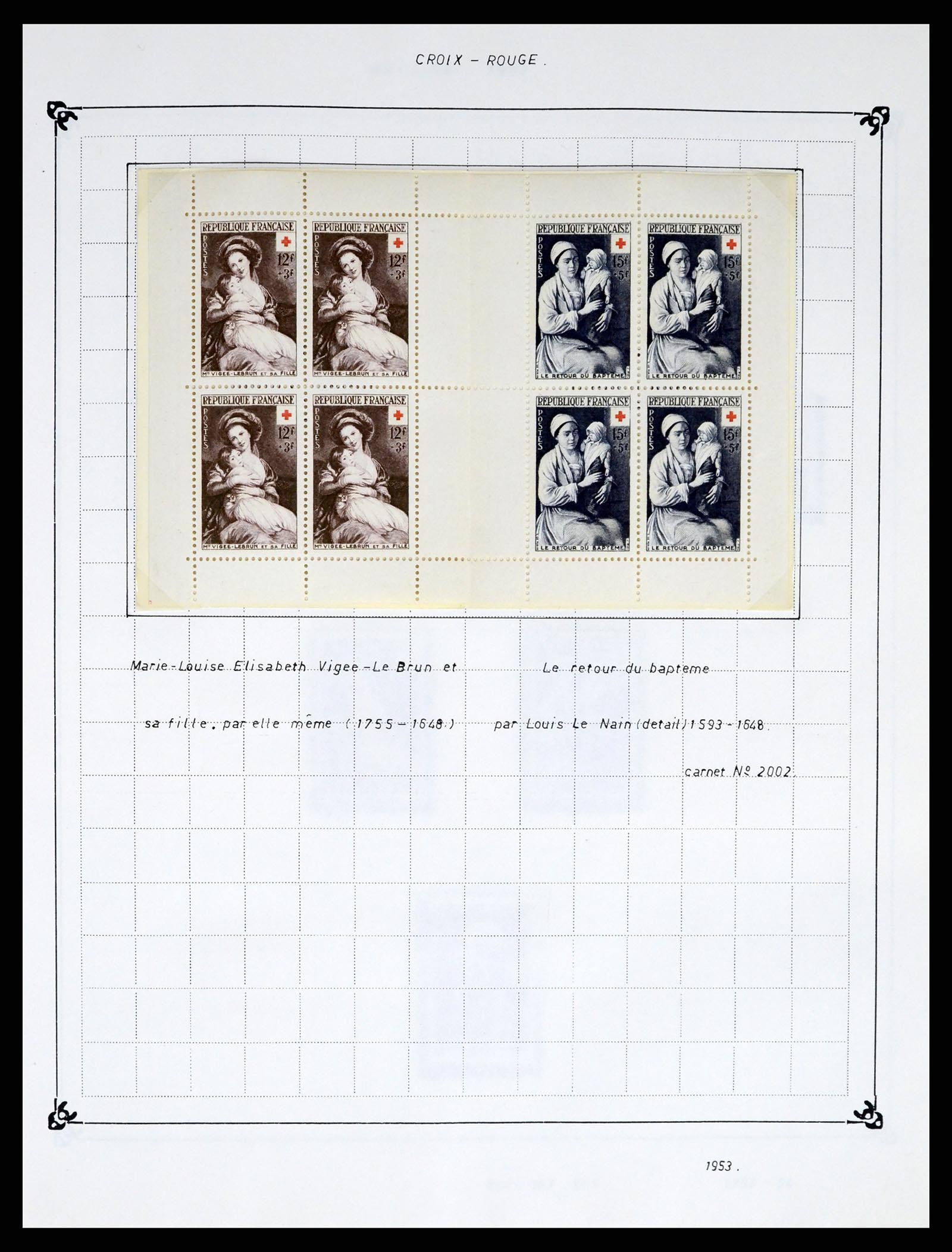 37287 068 - Postzegelverzameling 37287 Frankrijk 1849-1998.