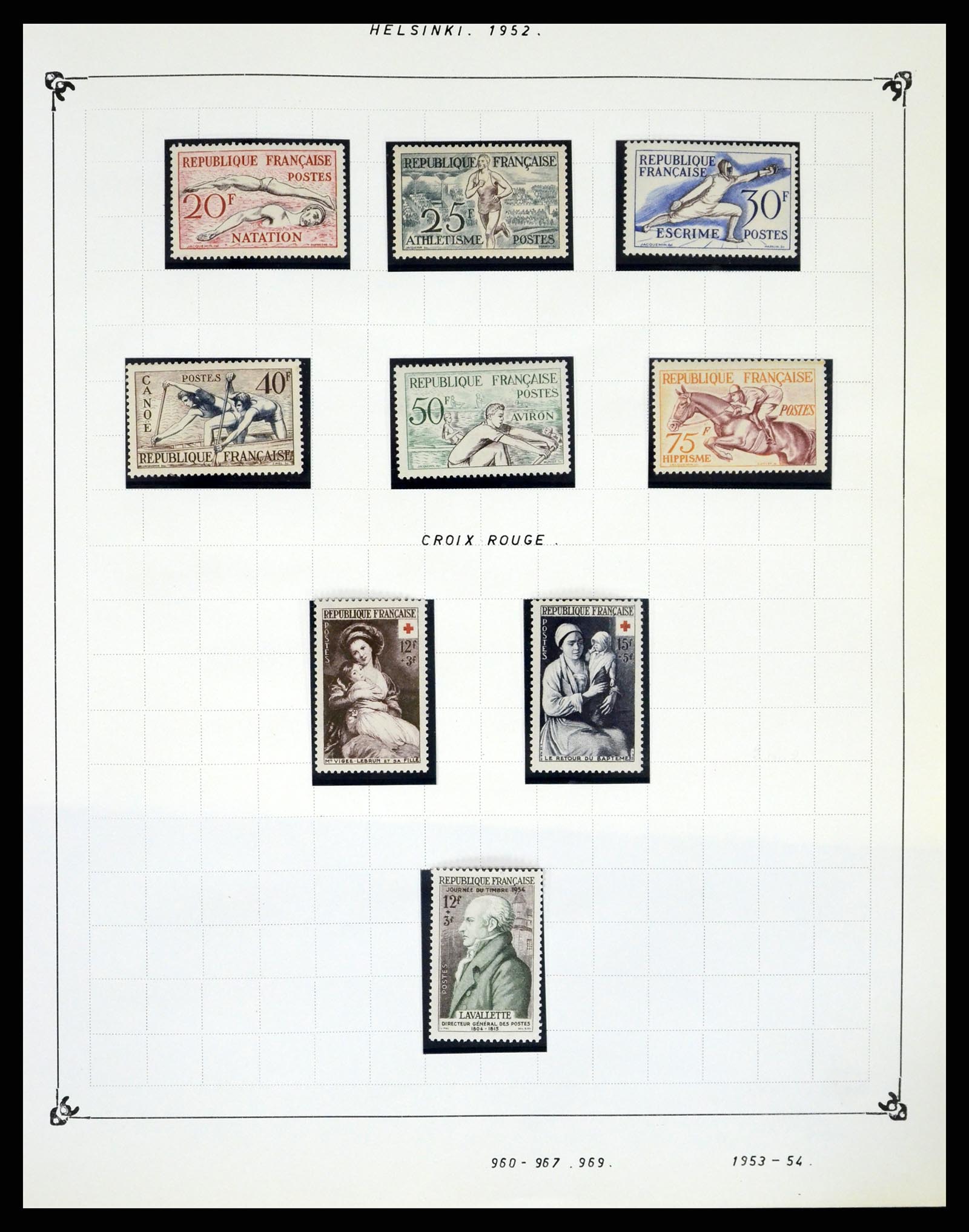 37287 069 - Postzegelverzameling 37287 Frankrijk 1849-1998.