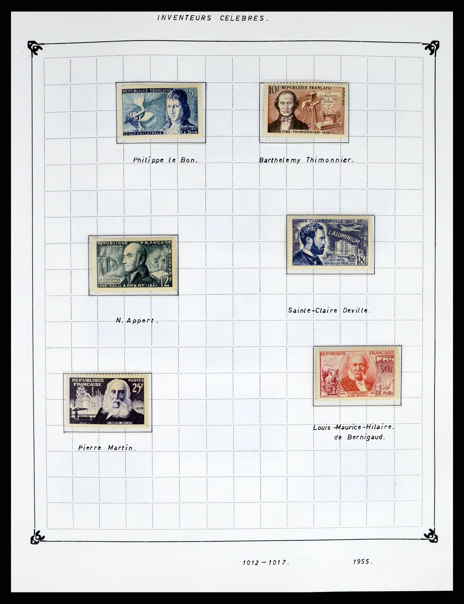 37287 075 - Postzegelverzameling 37287 Frankrijk 1849-1998.