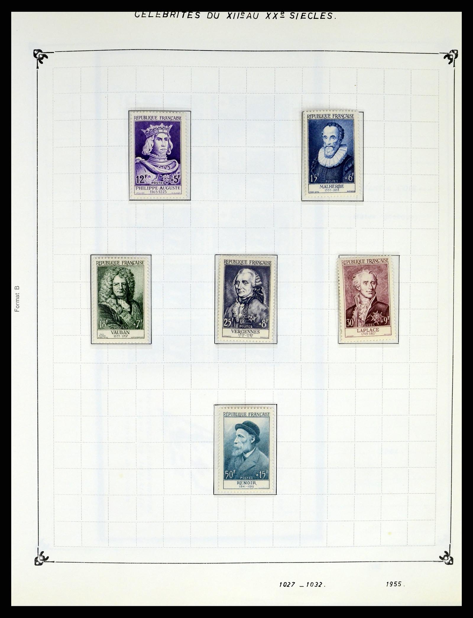 37287 077 - Postzegelverzameling 37287 Frankrijk 1849-1998.