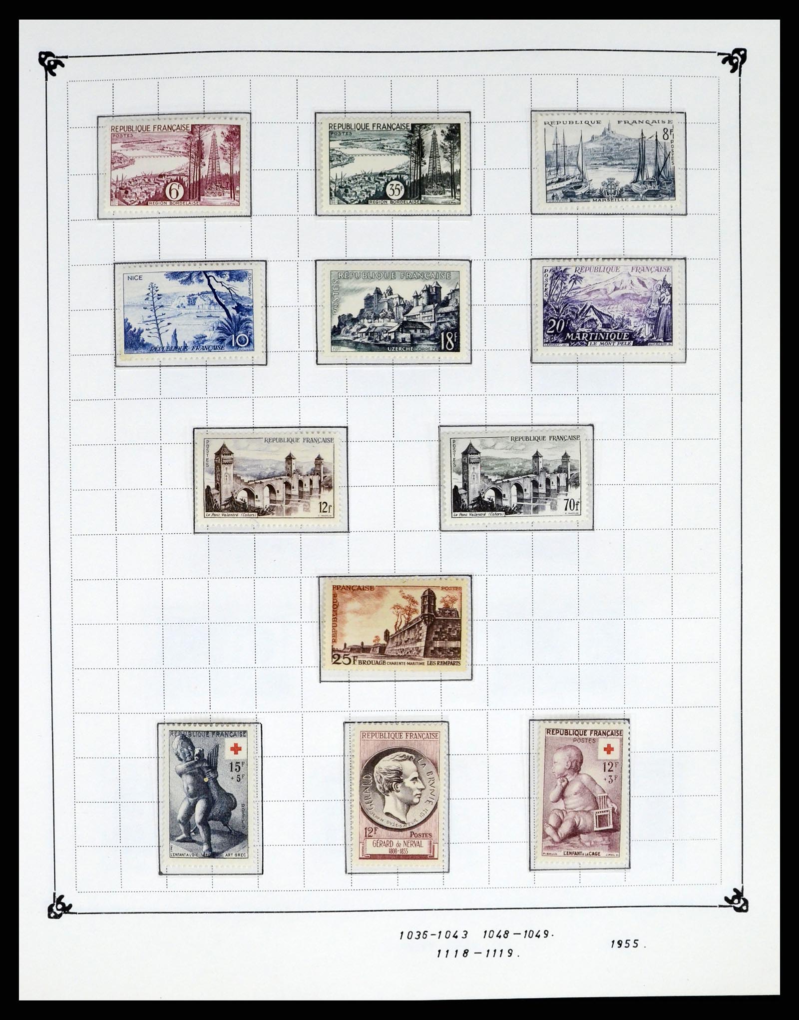 37287 079 - Postzegelverzameling 37287 Frankrijk 1849-1998.