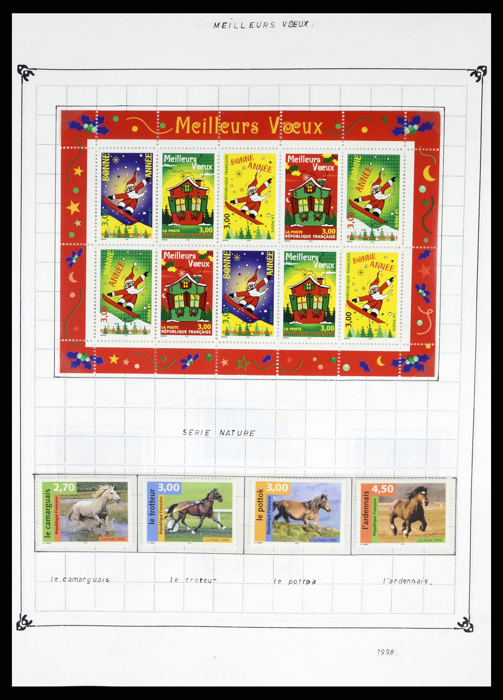 37287 366 - Stamp collection 37287 France 1849-1998.