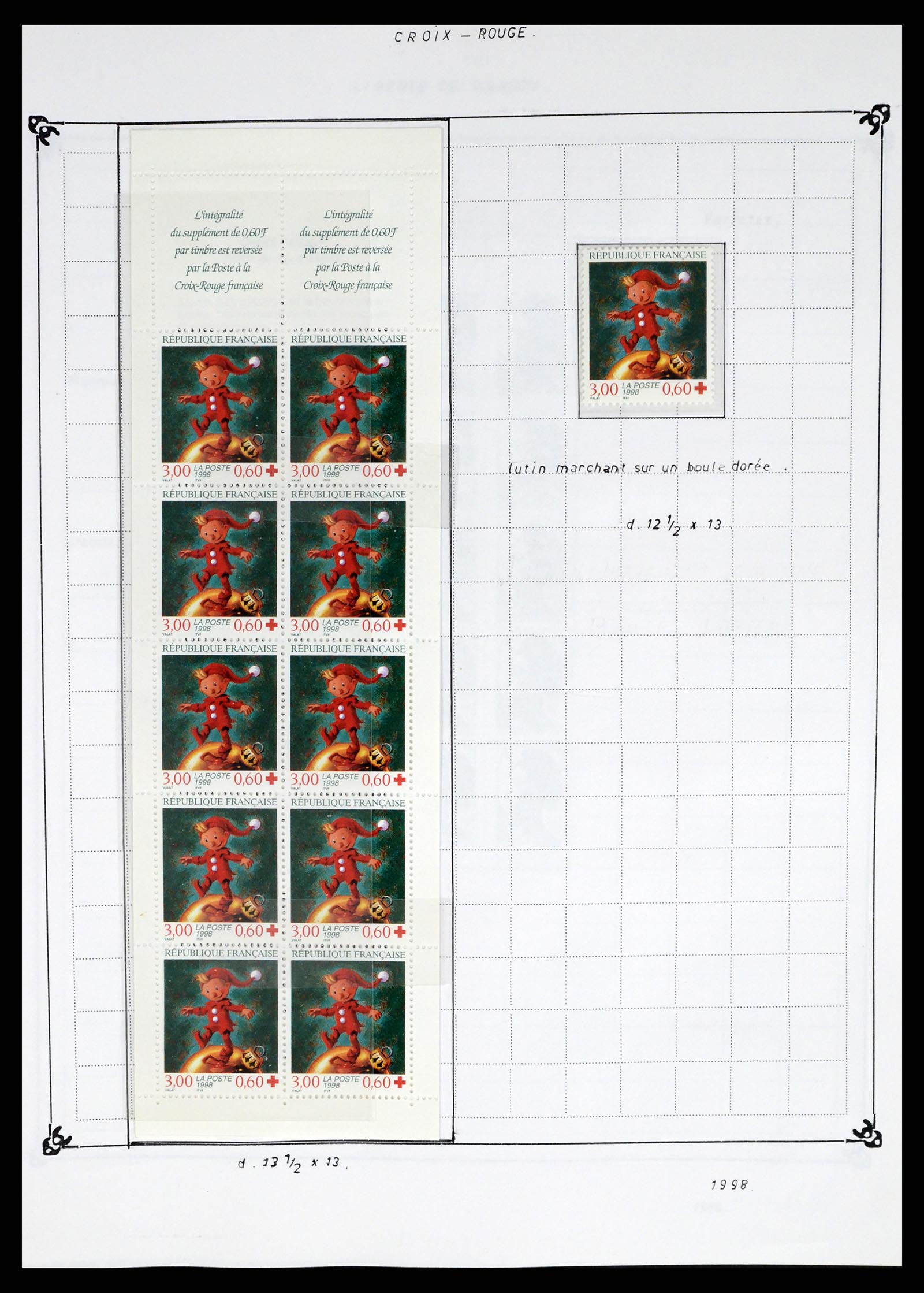 37287 368 - Stamp collection 37287 France 1849-1998.