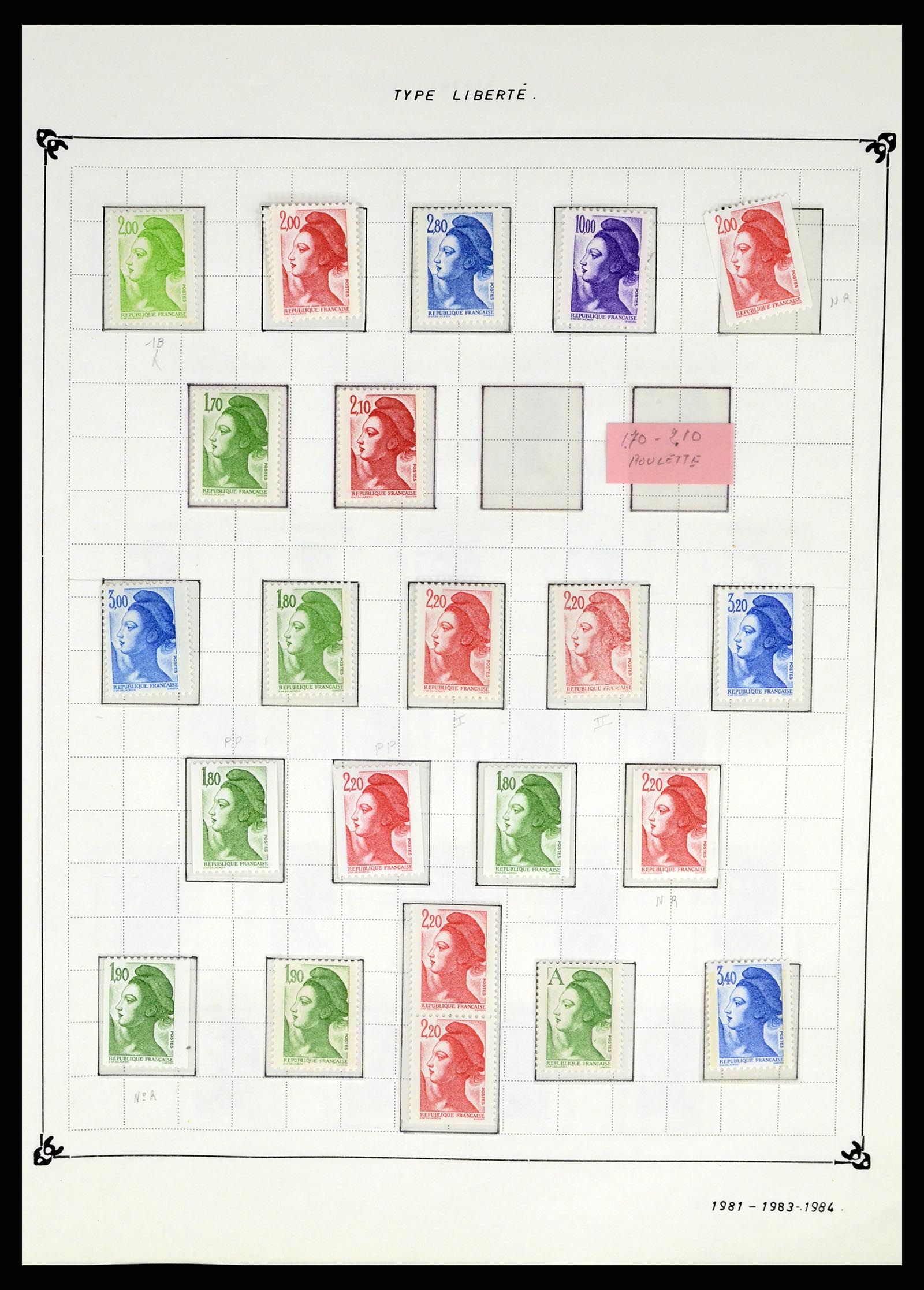 37287 370 - Stamp collection 37287 France 1849-1998.