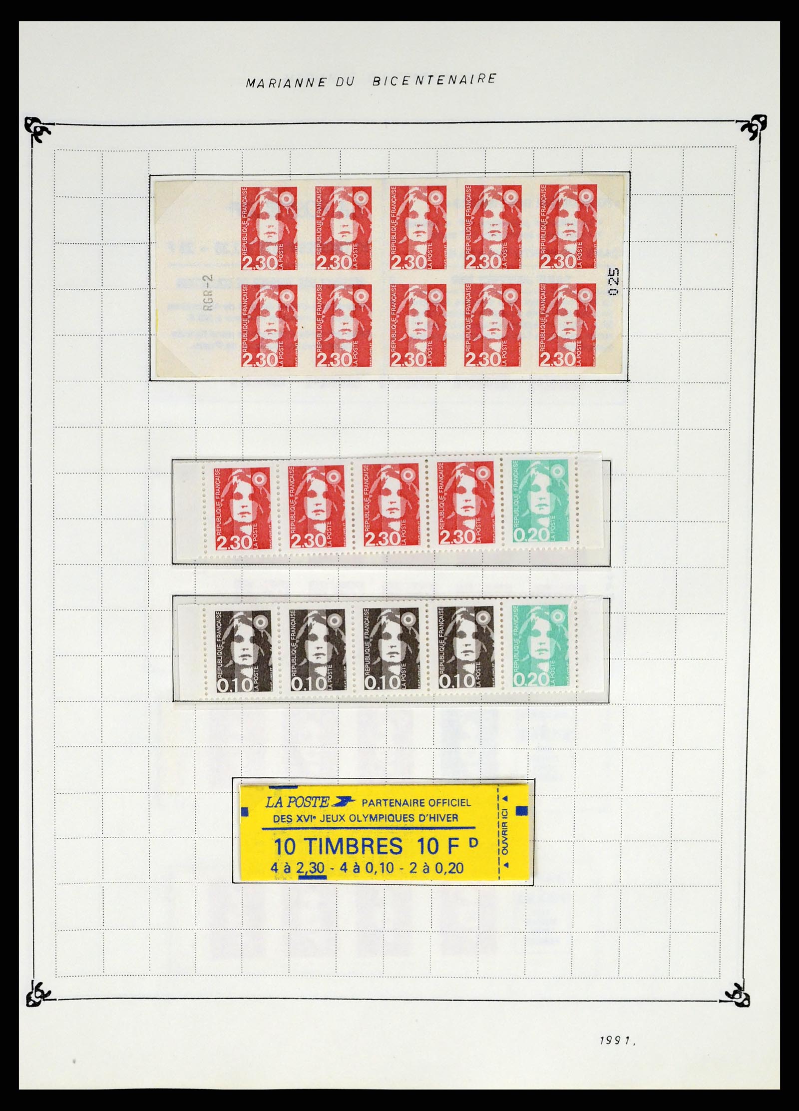 37287 376 - Stamp collection 37287 France 1849-1998.
