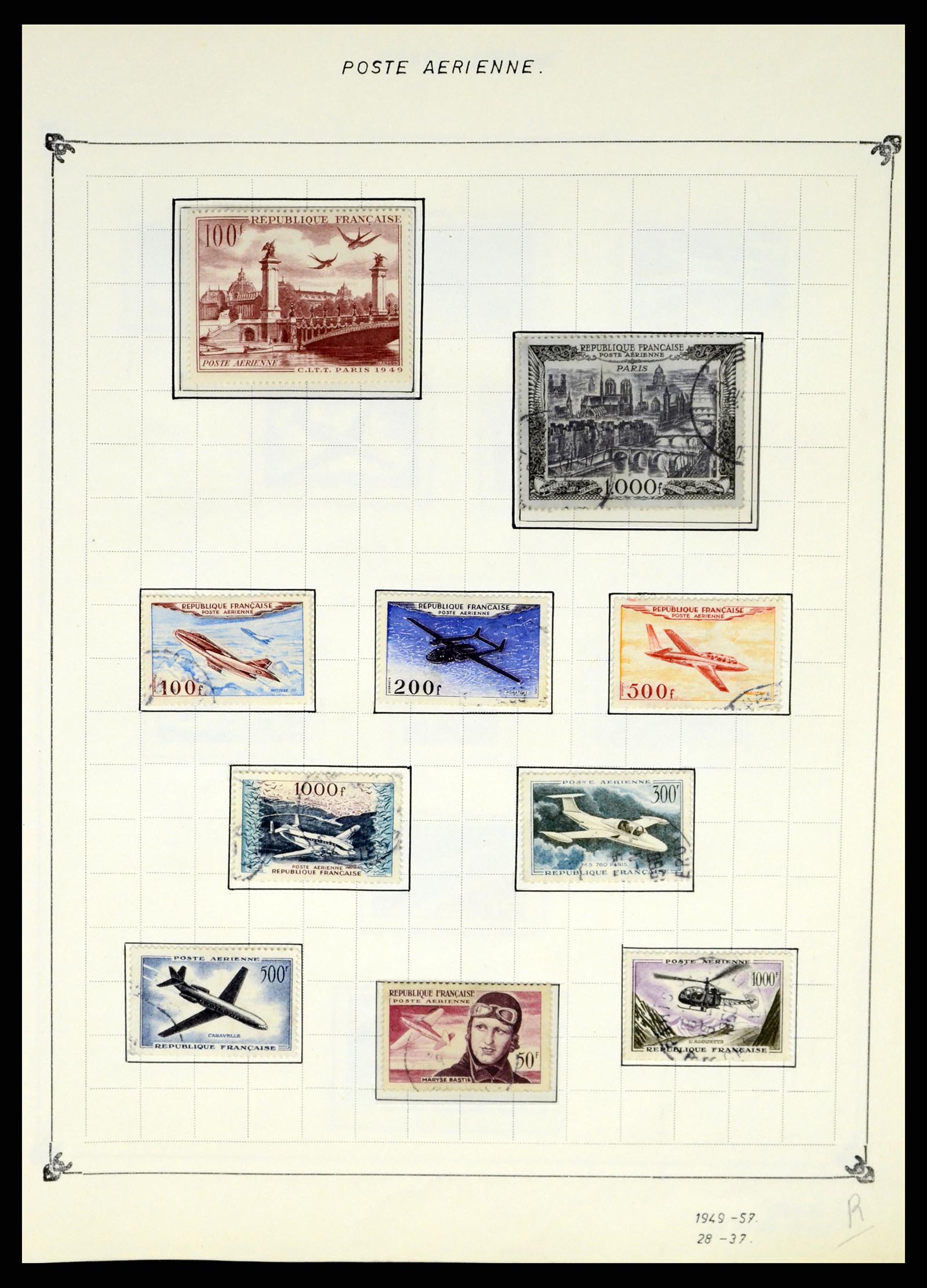 37287 380 - Stamp collection 37287 France 1849-1998.