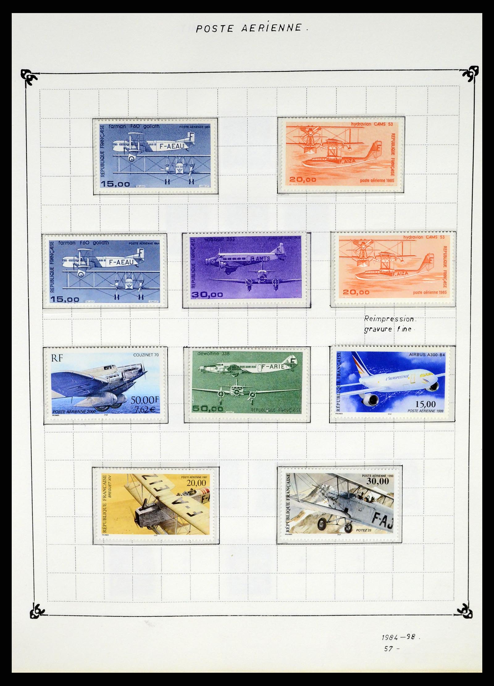 37287 383 - Stamp collection 37287 France 1849-1998.