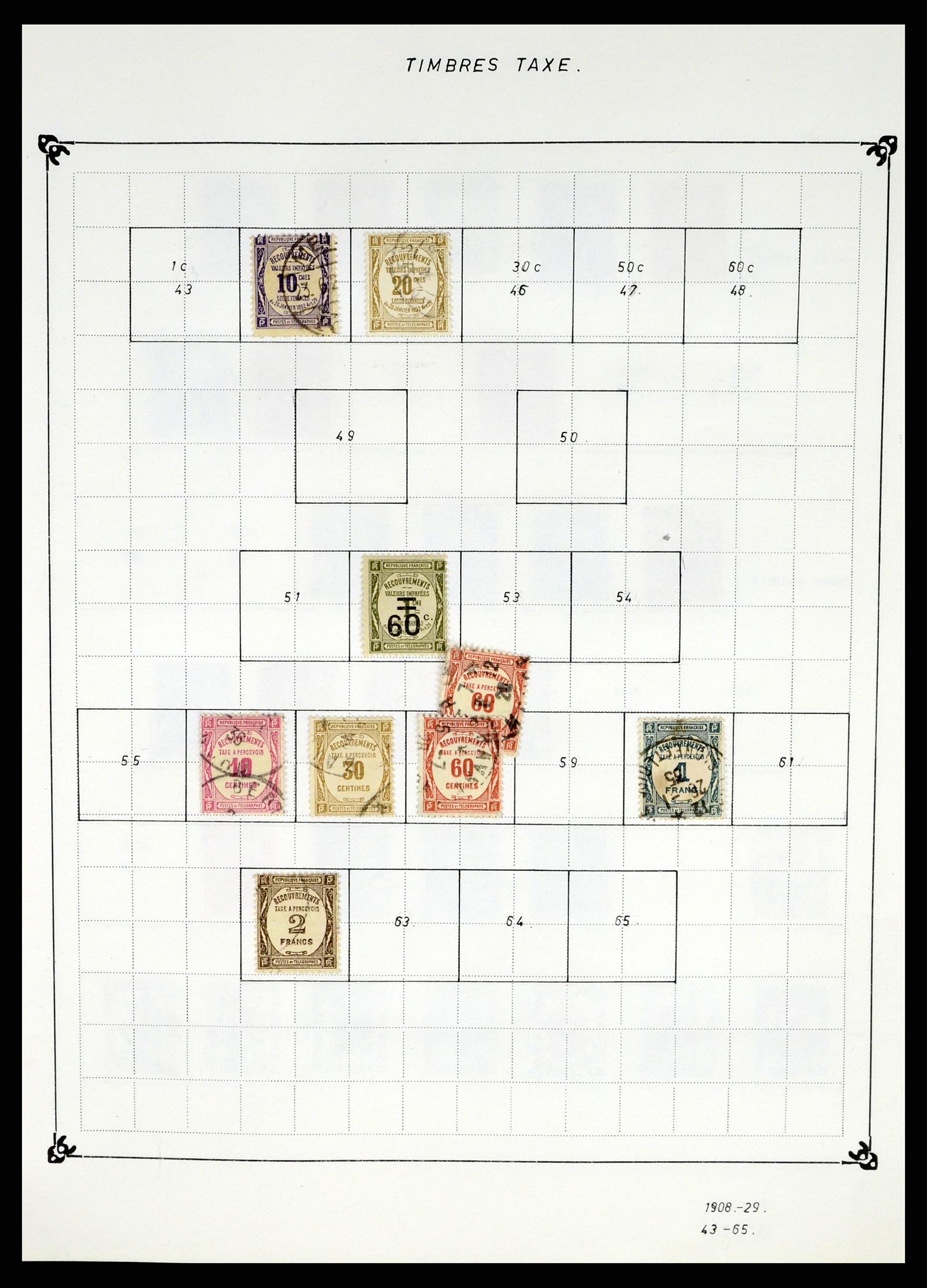 37287 385 - Stamp collection 37287 France 1849-1998.