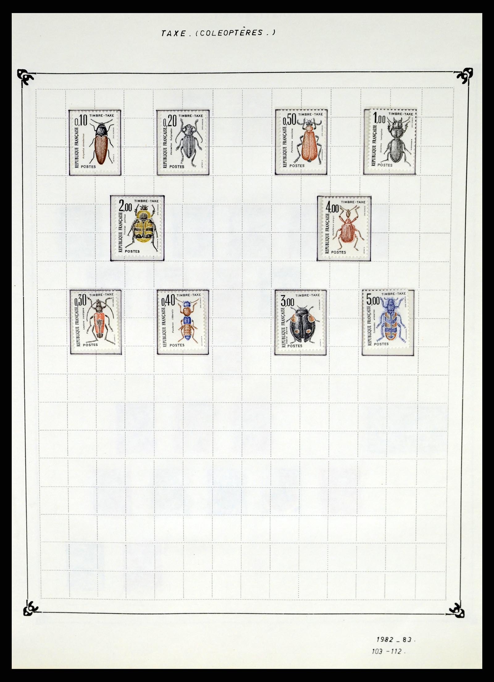 37287 387 - Stamp collection 37287 France 1849-1998.
