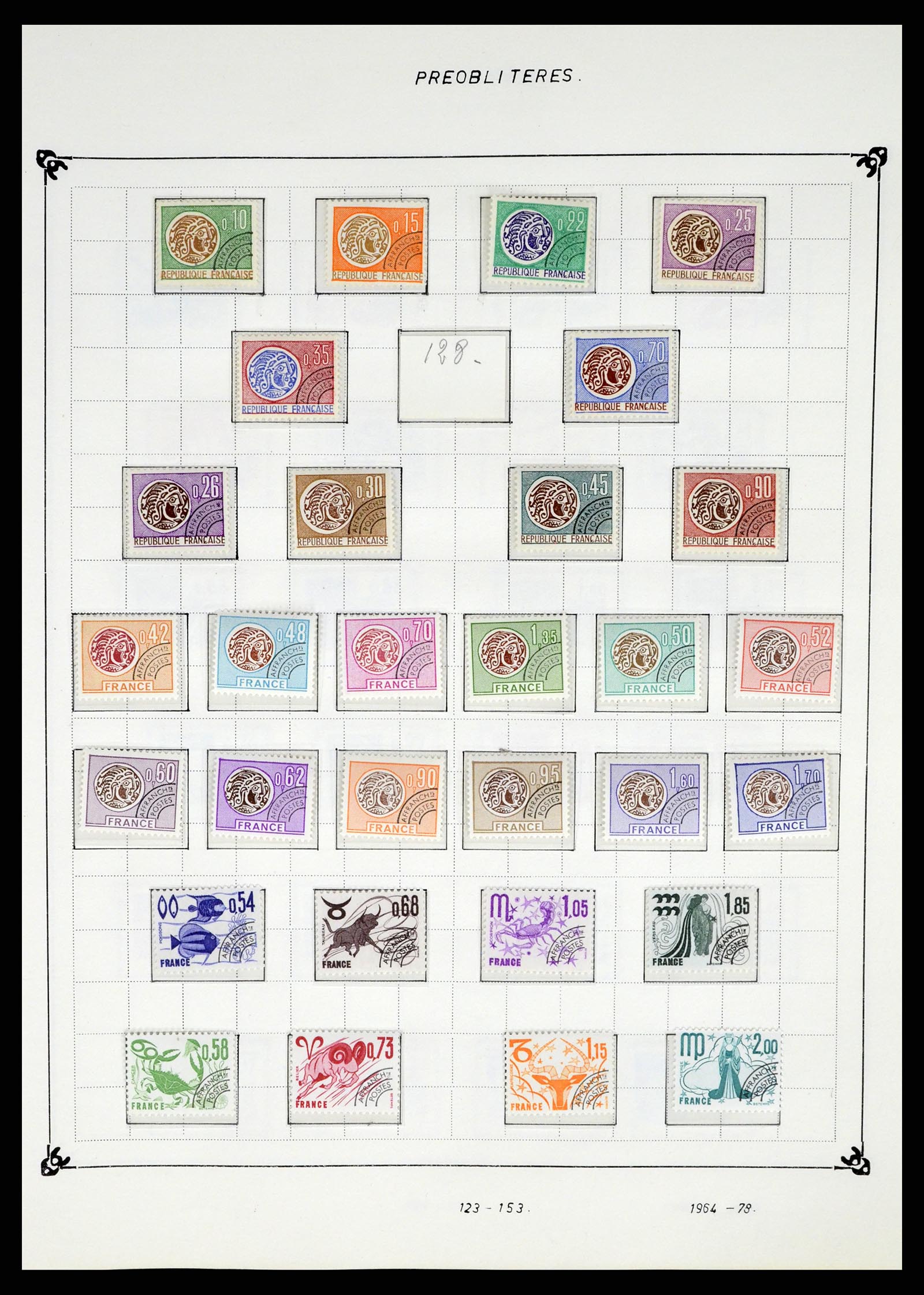 37287 390 - Stamp collection 37287 France 1849-1998.