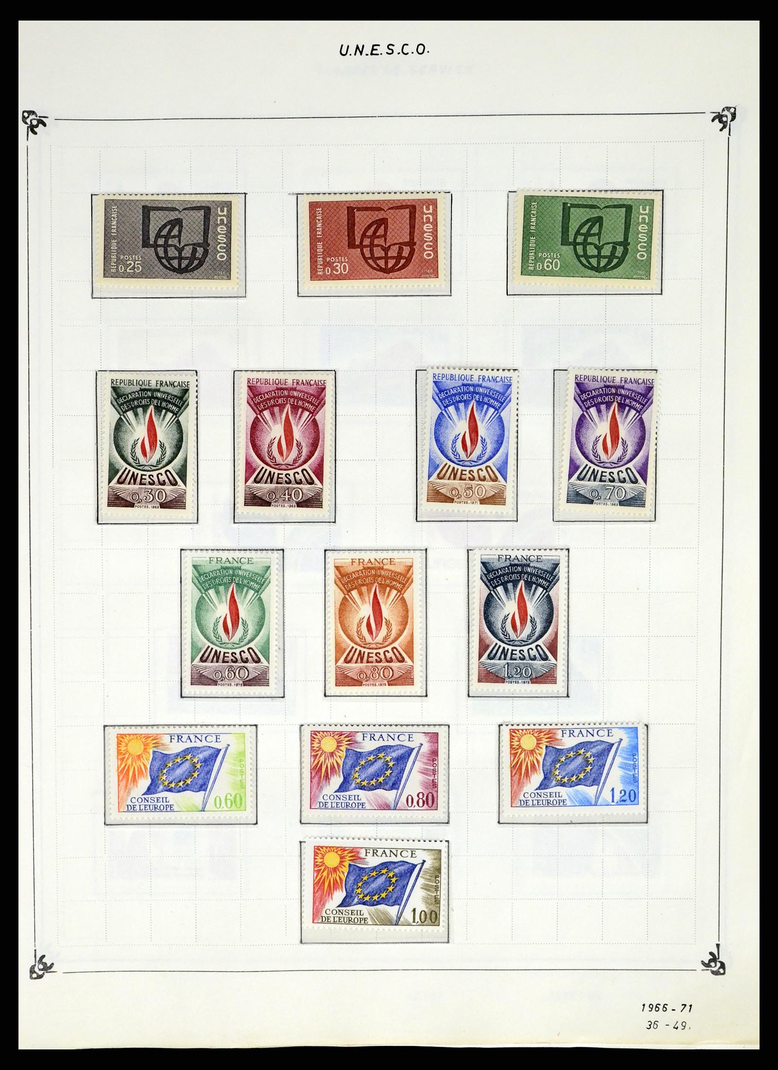 37287 397 - Stamp collection 37287 France 1849-1998.