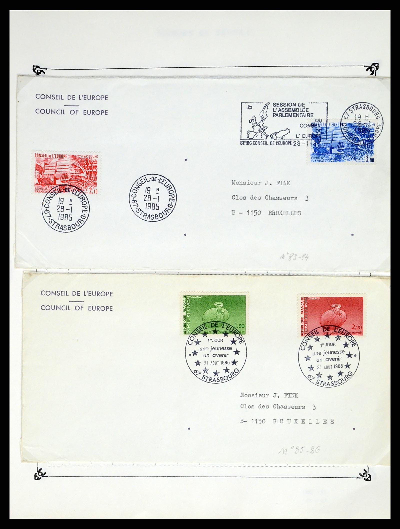 37287 400 - Stamp collection 37287 France 1849-1998.