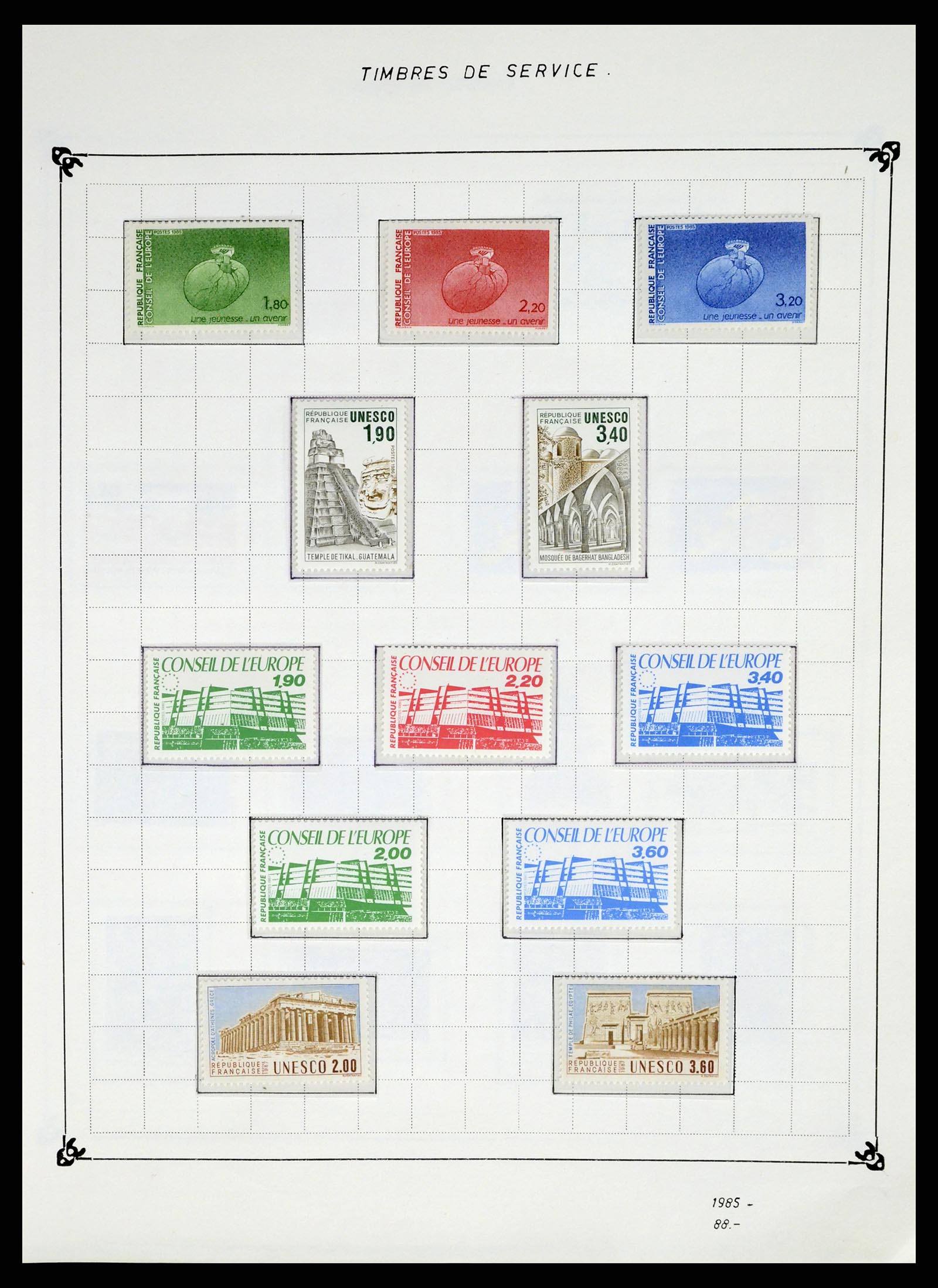 37287 402 - Postzegelverzameling 37287 Frankrijk 1849-1998.