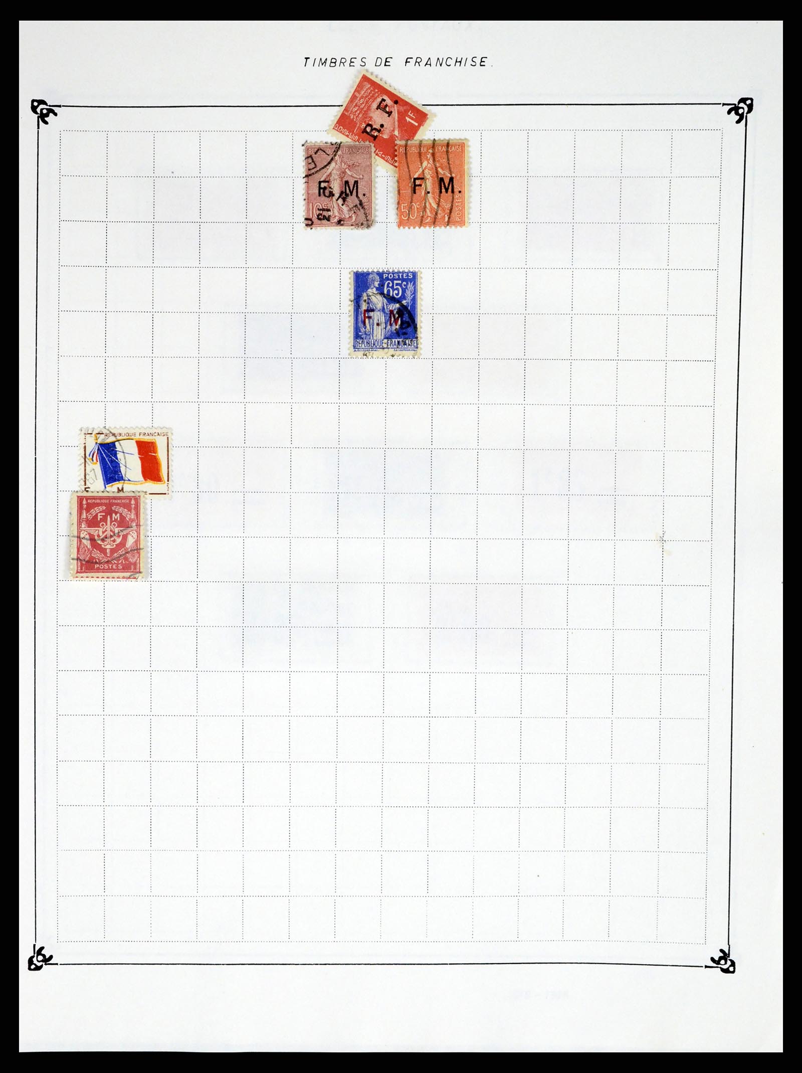 37287 405 - Postzegelverzameling 37287 Frankrijk 1849-1998.