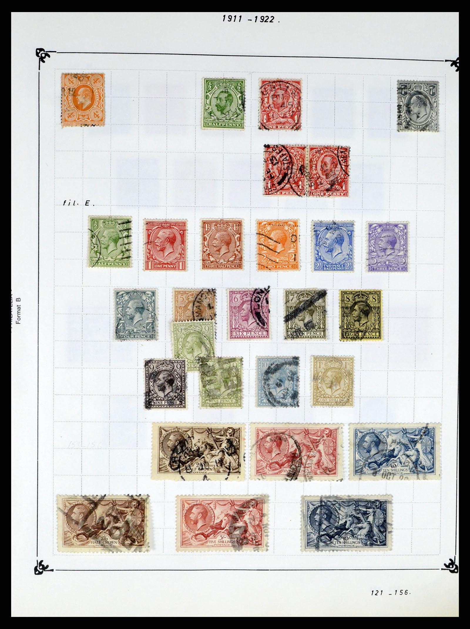 37288 004 - Stamp collection 37288 Great Britain 1841-1995.