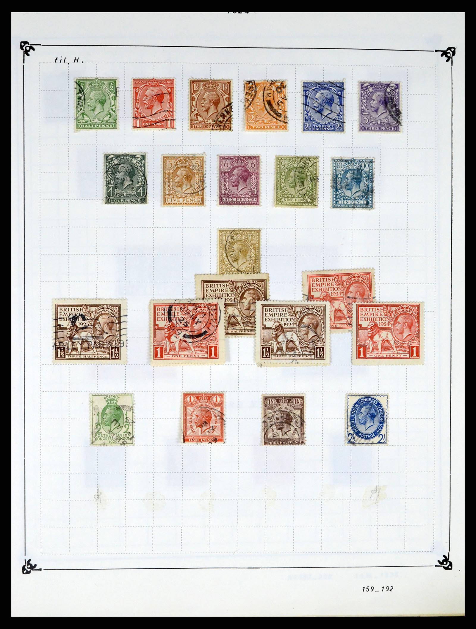37288 005 - Postzegelverzameling 37288 Engeland 1841-1995.