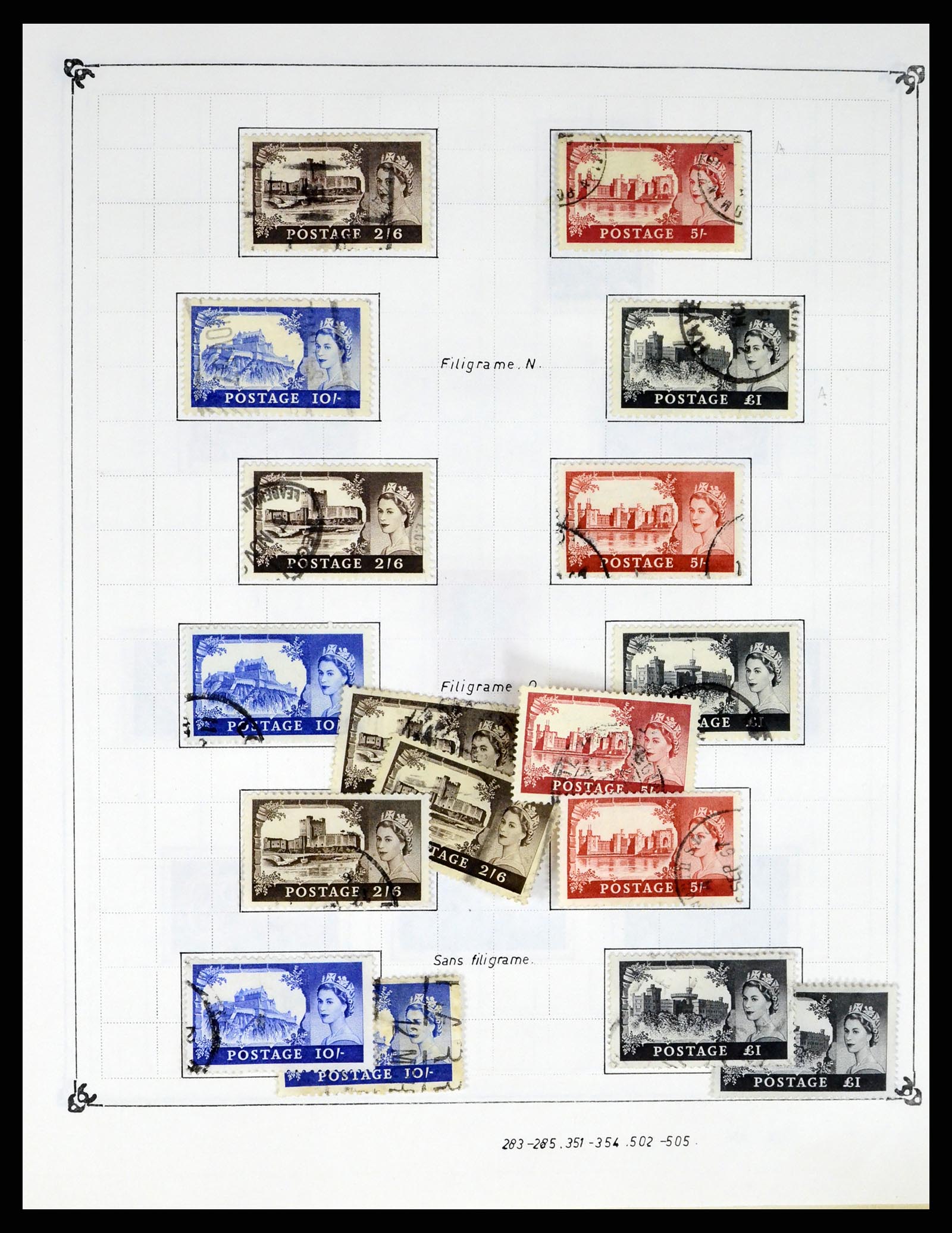 37288 015 - Postzegelverzameling 37288 Engeland 1841-1995.