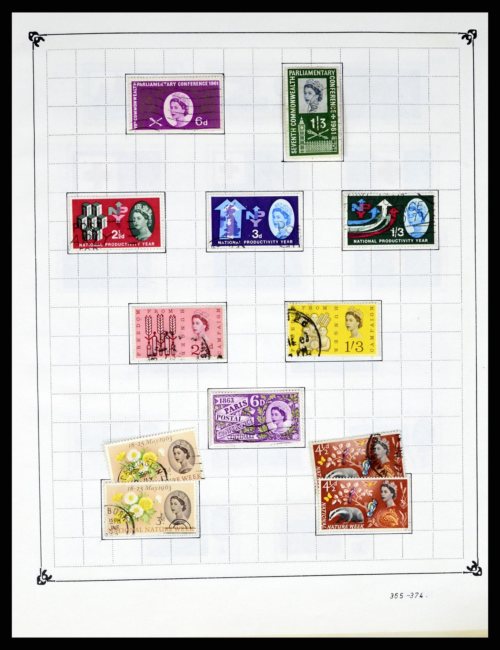 37288 017 - Postzegelverzameling 37288 Engeland 1841-1995.