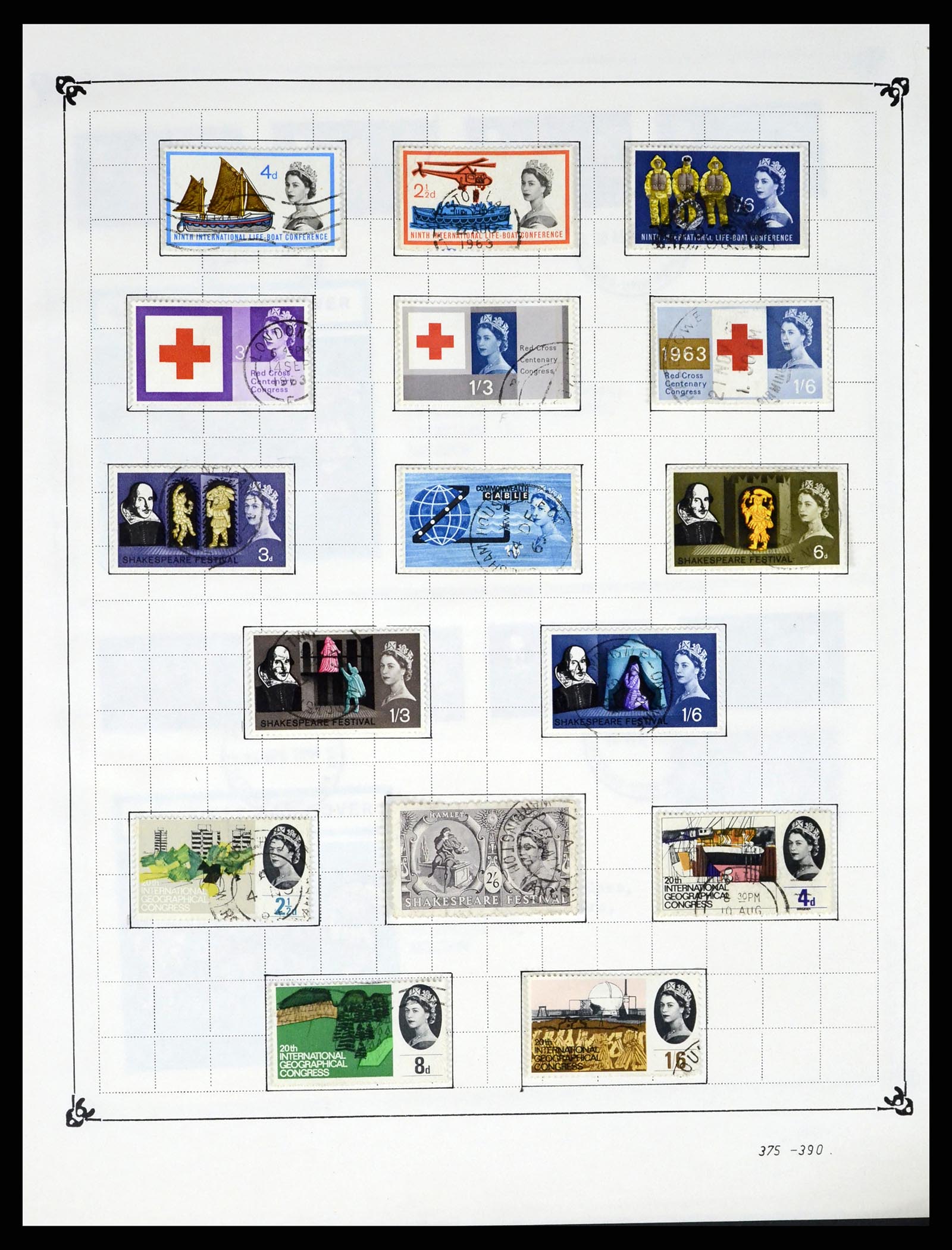 37288 018 - Postzegelverzameling 37288 Engeland 1841-1995.