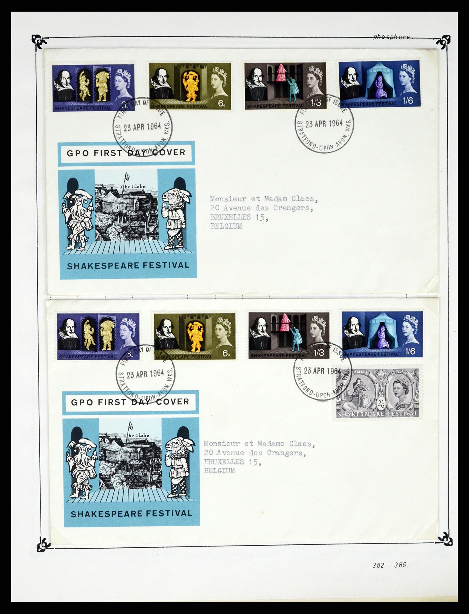 37288 019 - Postzegelverzameling 37288 Engeland 1841-1995.