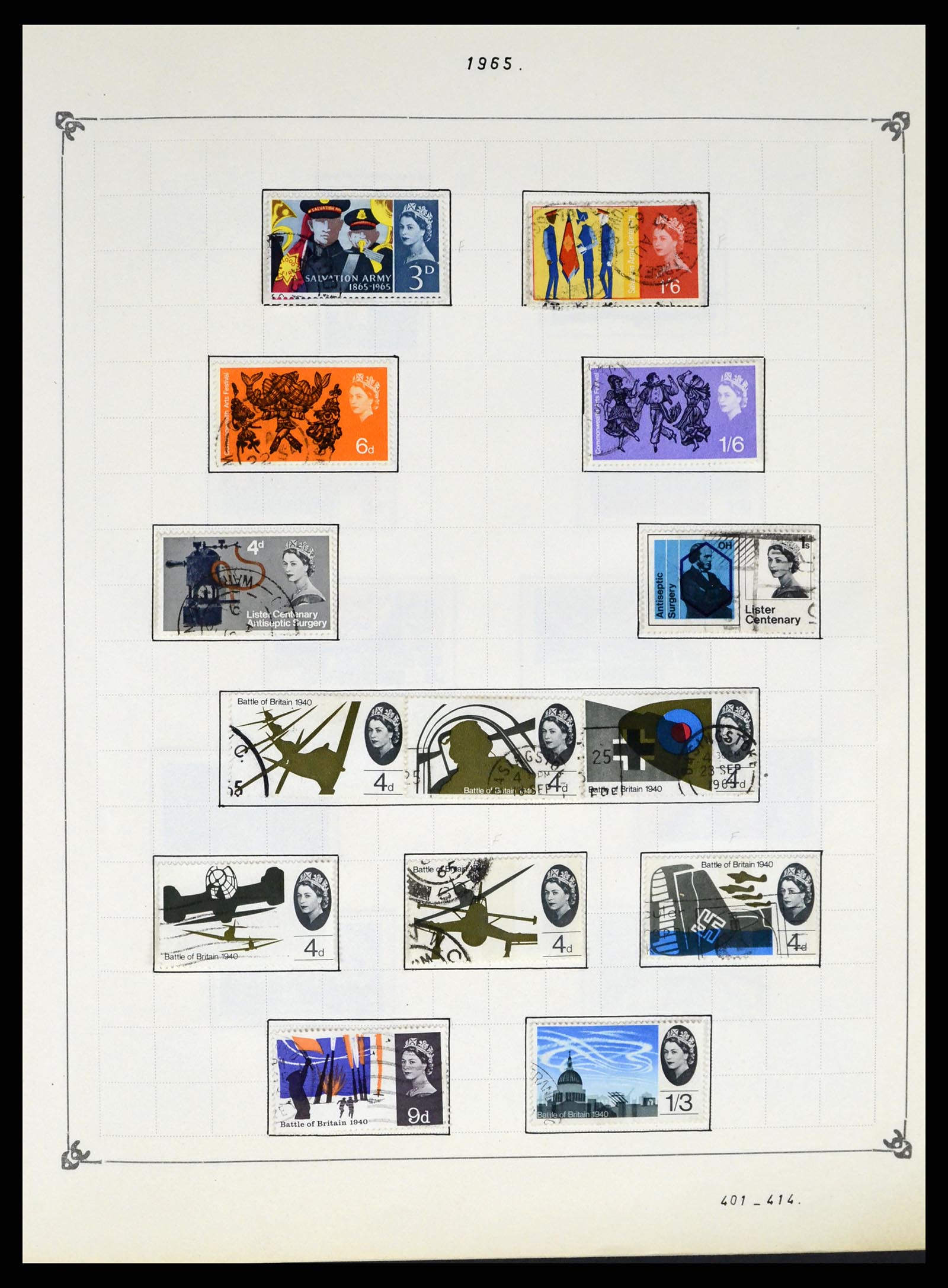 37288 022 - Postzegelverzameling 37288 Engeland 1841-1995.