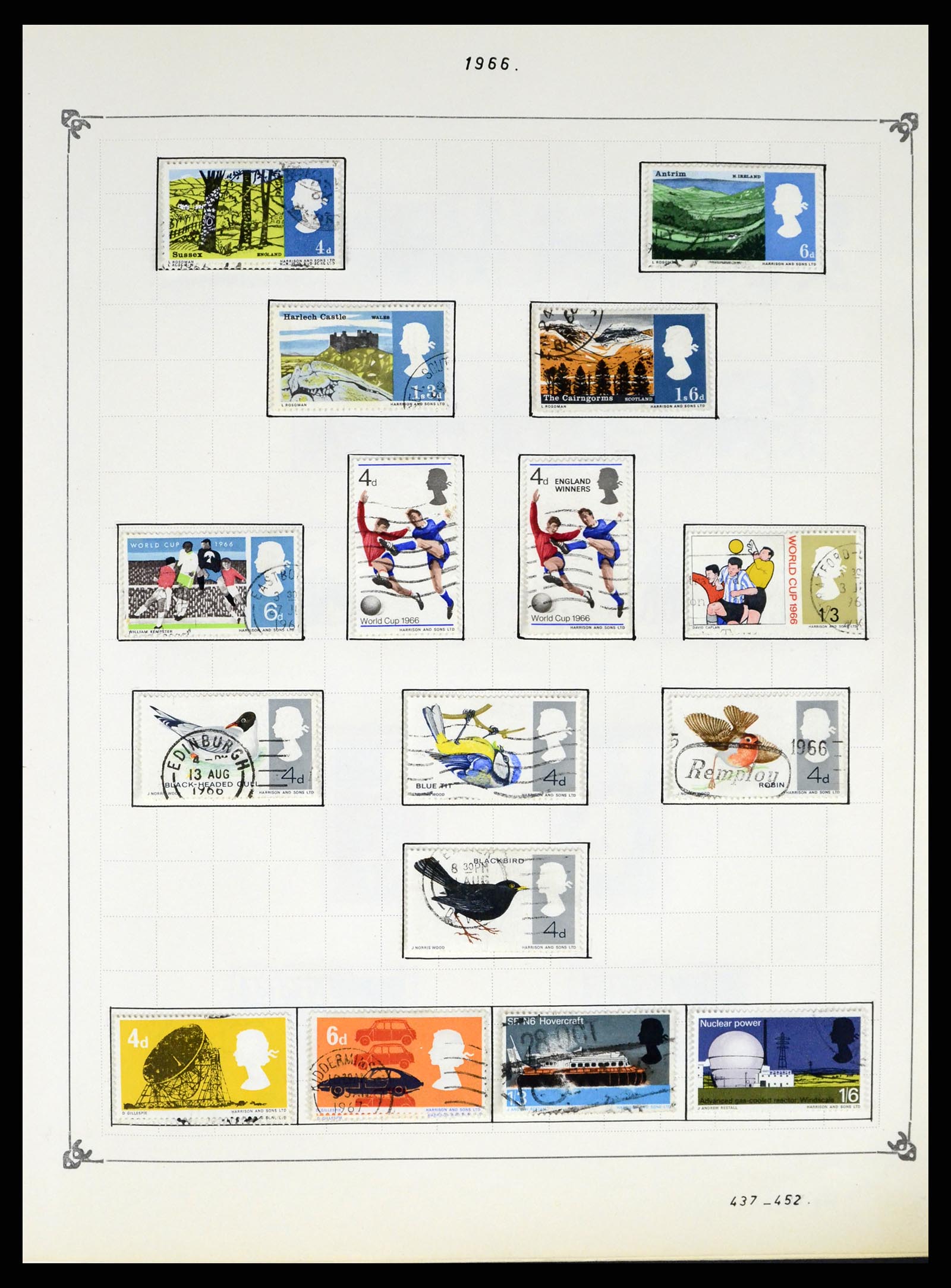 37288 024 - Postzegelverzameling 37288 Engeland 1841-1995.