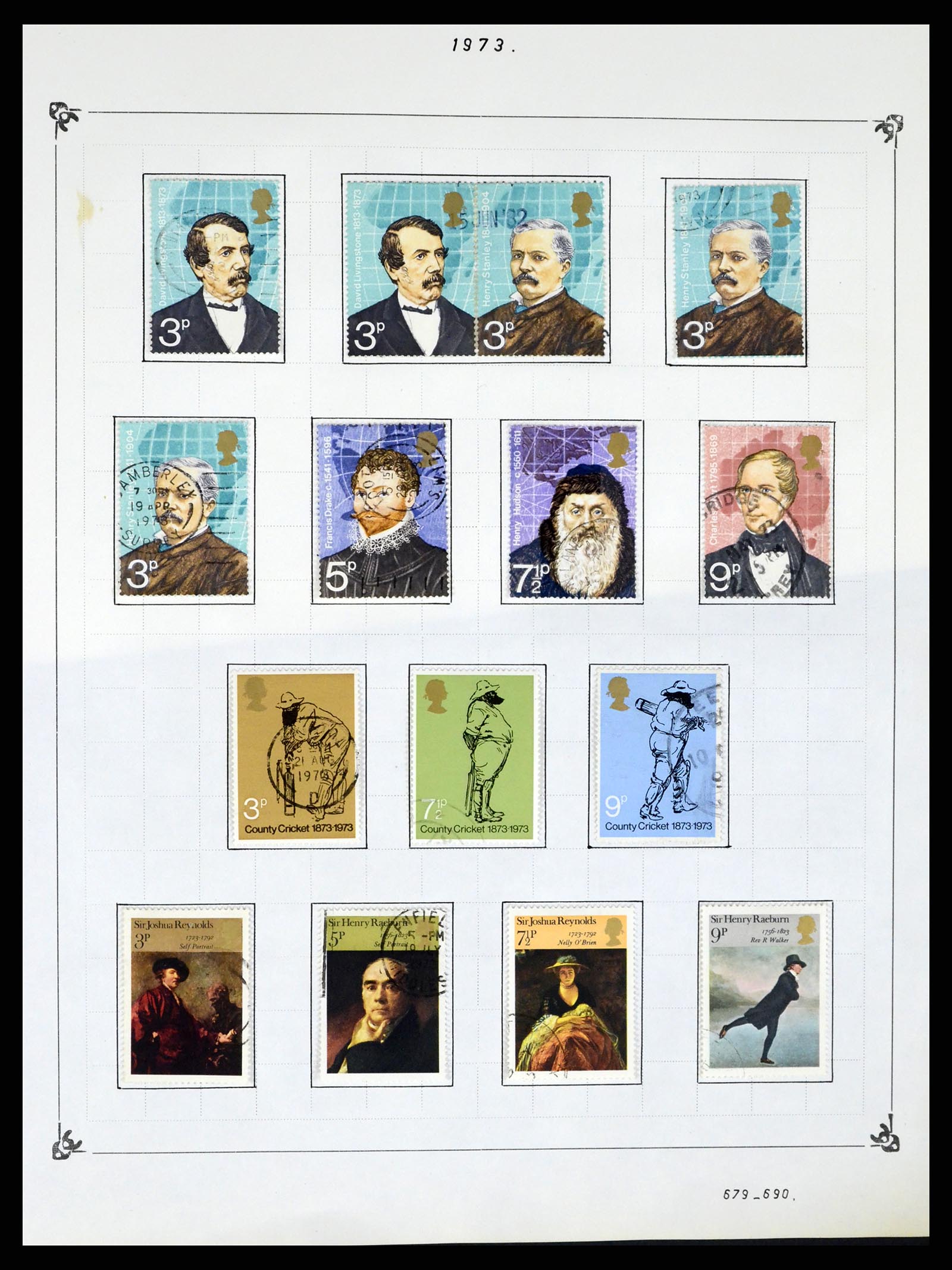 37288 039 - Postzegelverzameling 37288 Engeland 1841-1995.