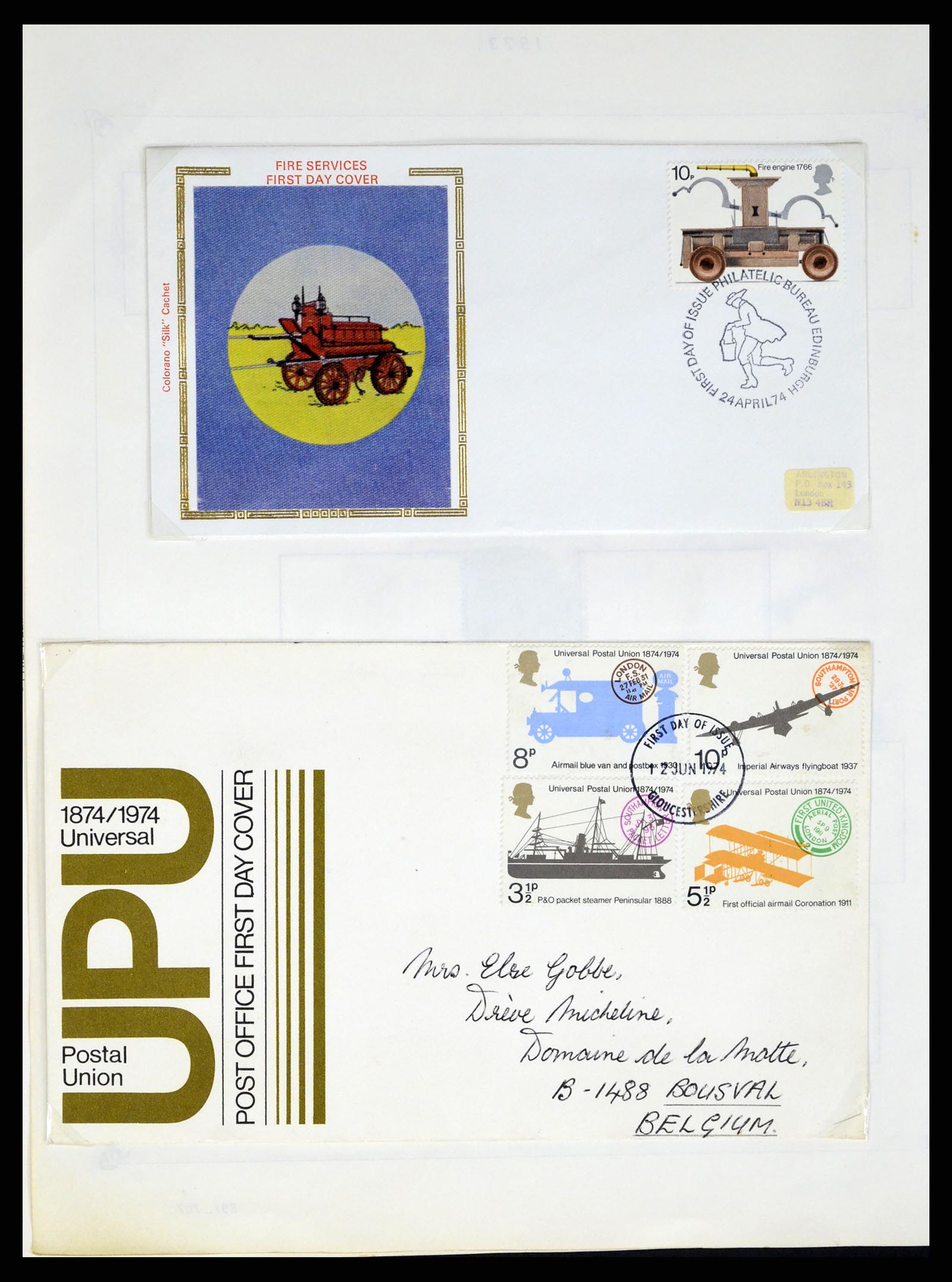 37288 041 - Postzegelverzameling 37288 Engeland 1841-1995.