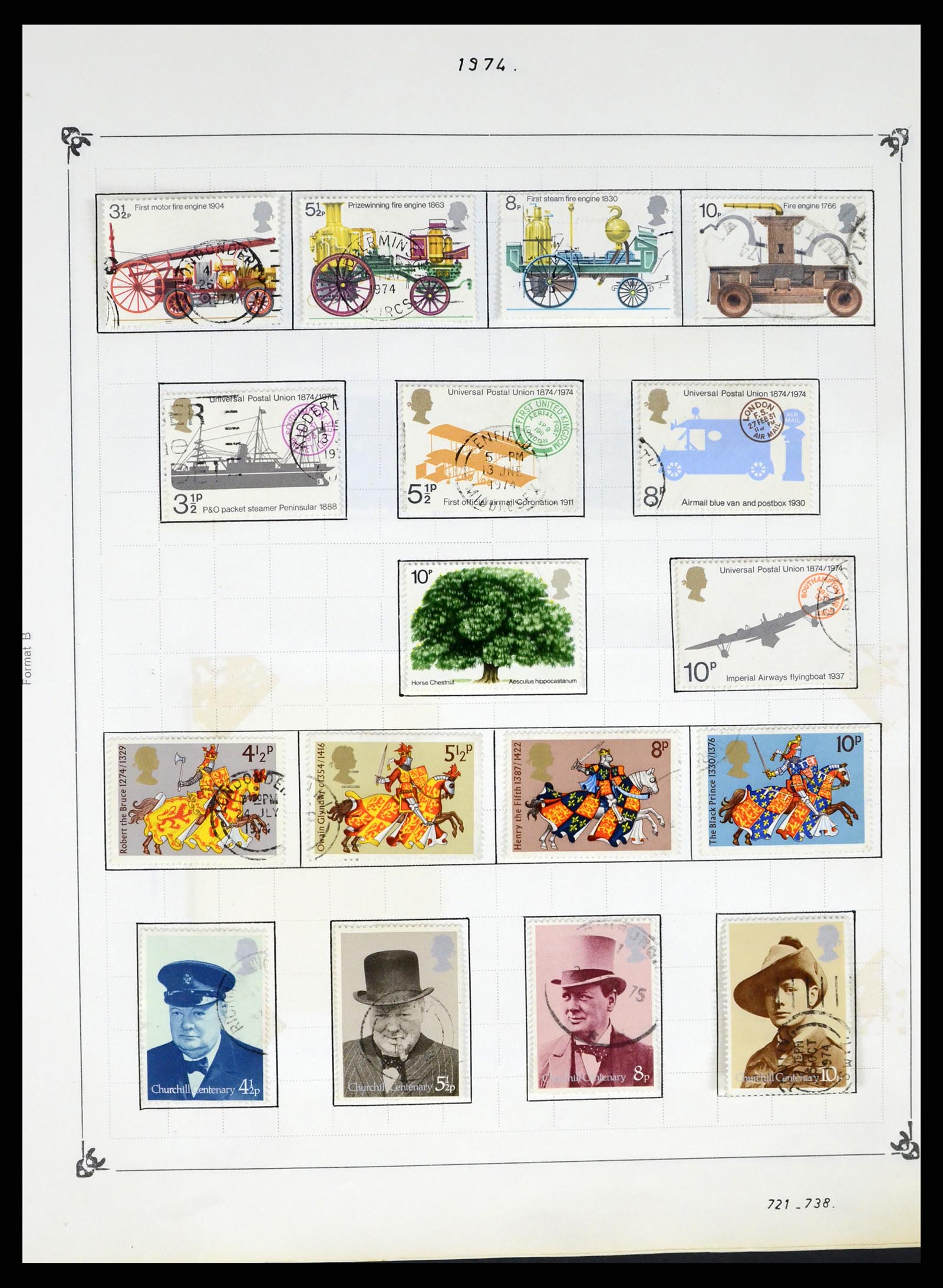 37288 042 - Postzegelverzameling 37288 Engeland 1841-1995.