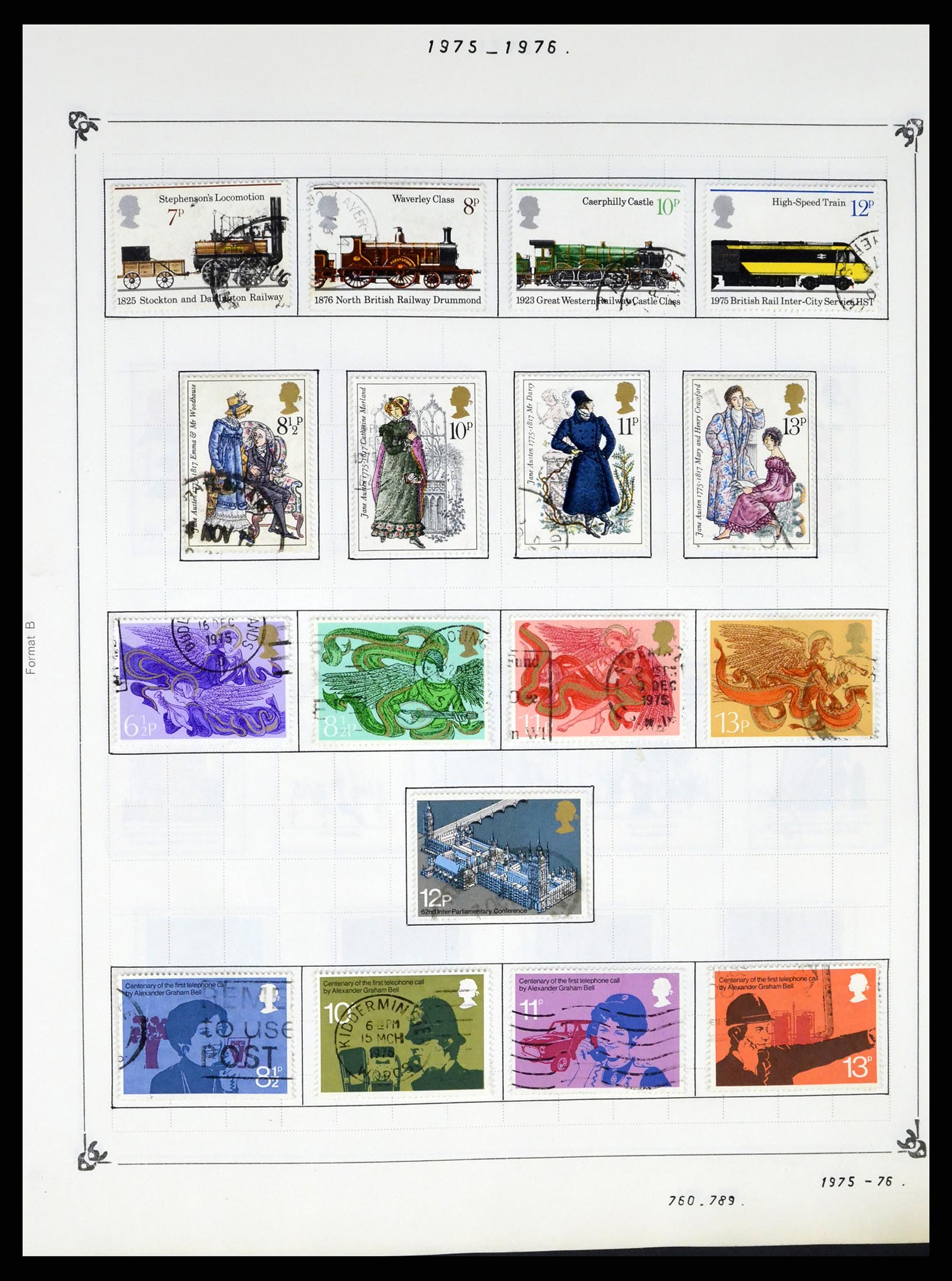 37288 048 - Postzegelverzameling 37288 Engeland 1841-1995.