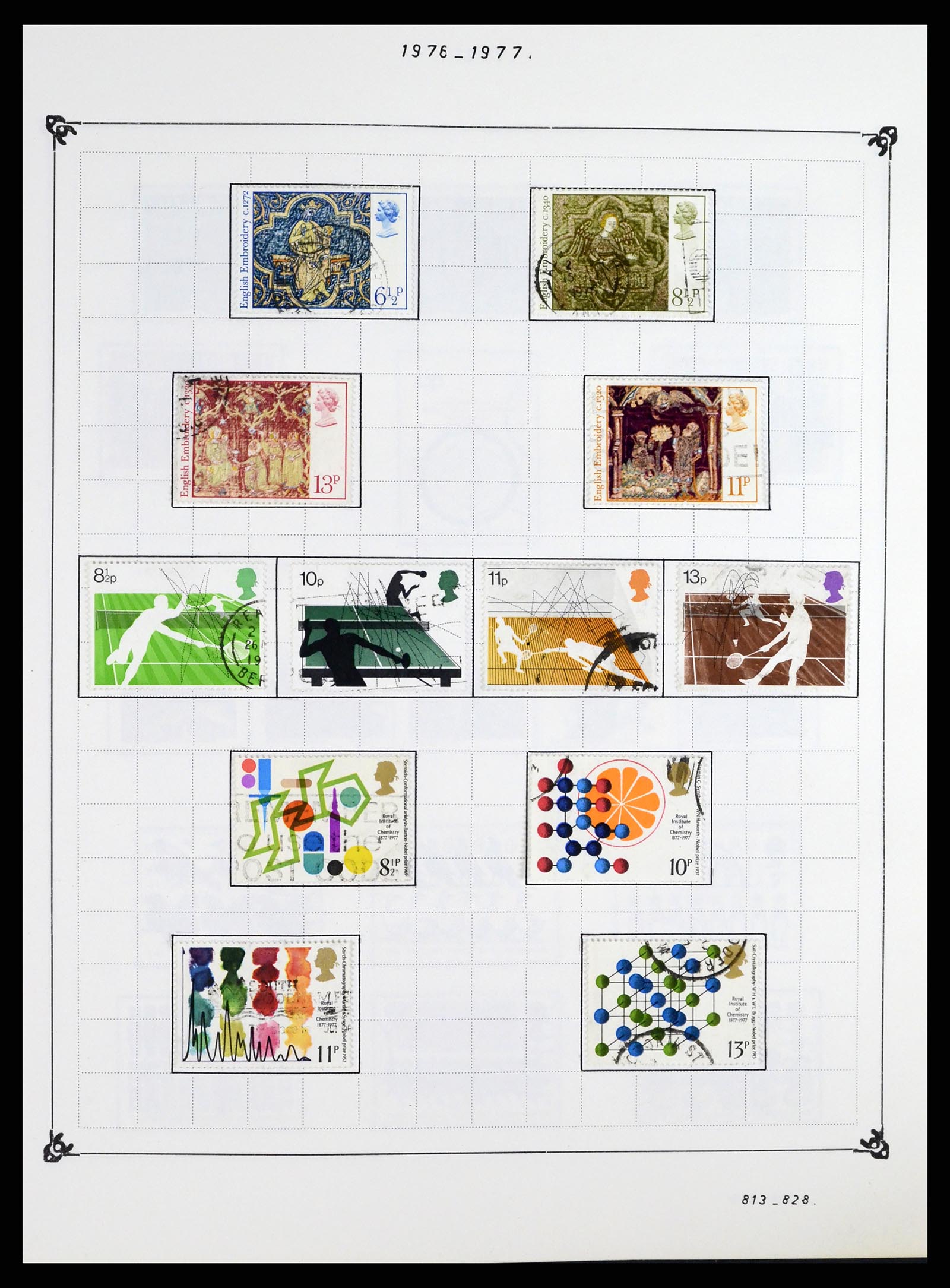 37288 050 - Postzegelverzameling 37288 Engeland 1841-1995.