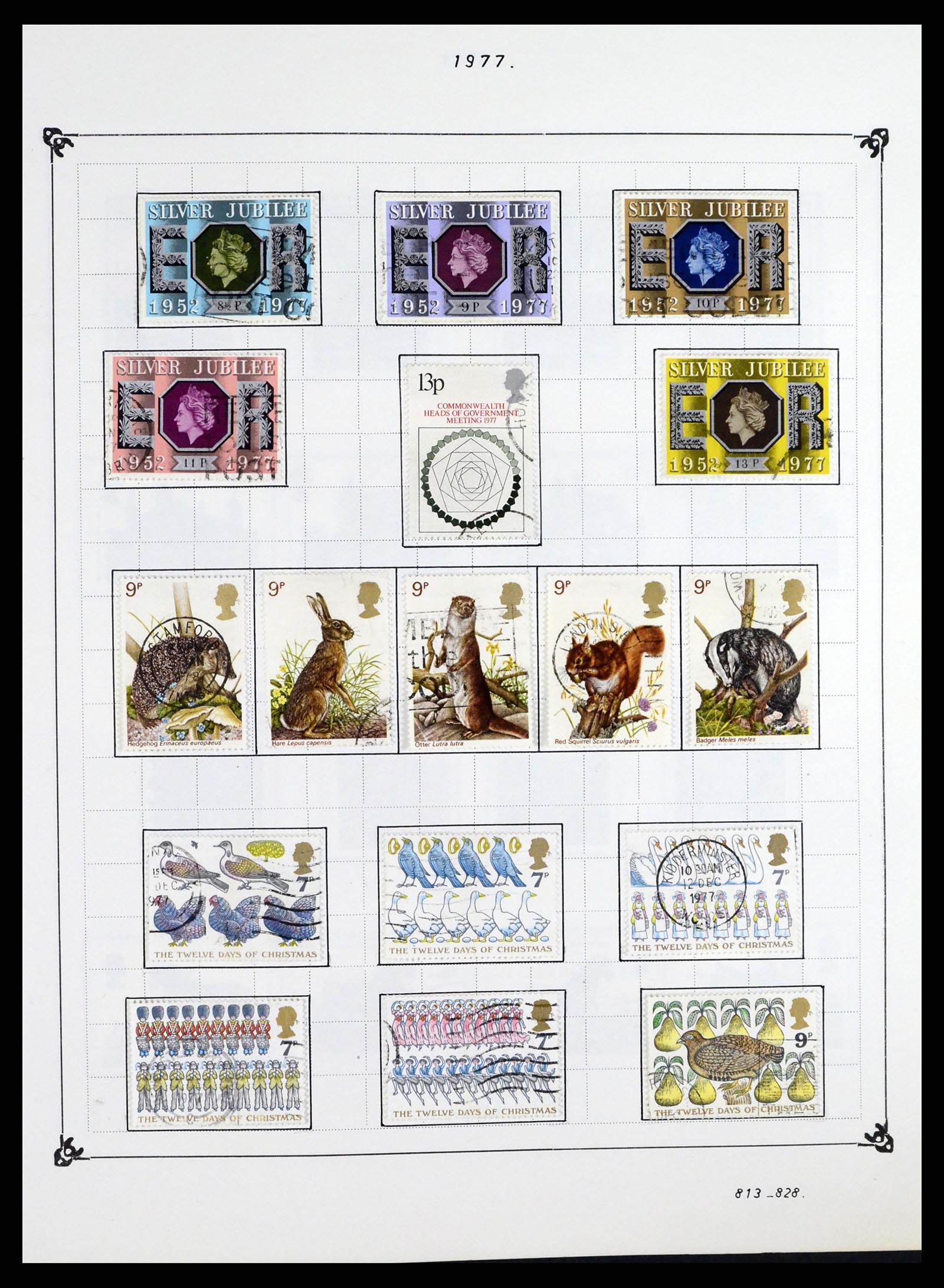 37288 051 - Postzegelverzameling 37288 Engeland 1841-1995.