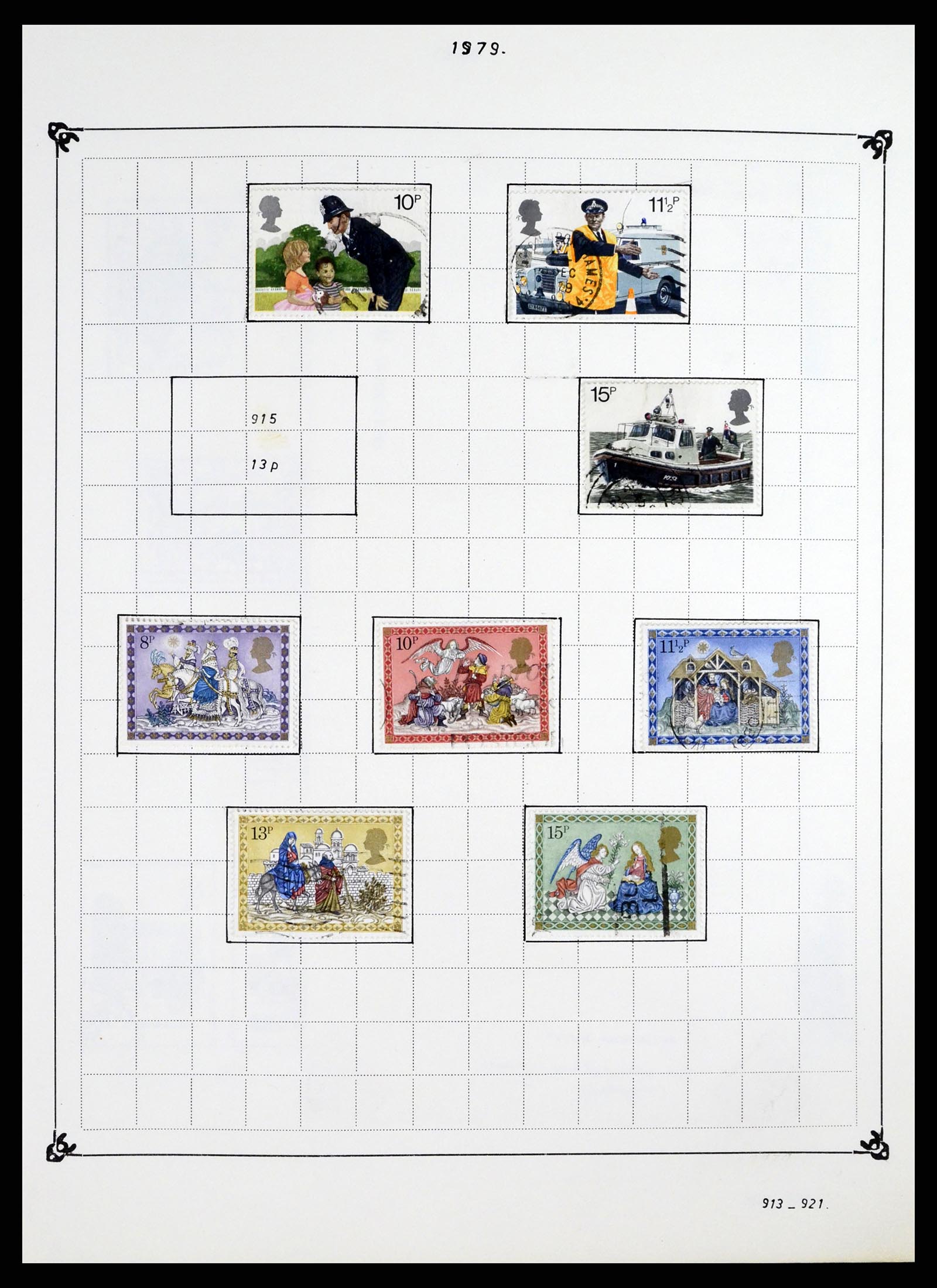 37288 056 - Postzegelverzameling 37288 Engeland 1841-1995.