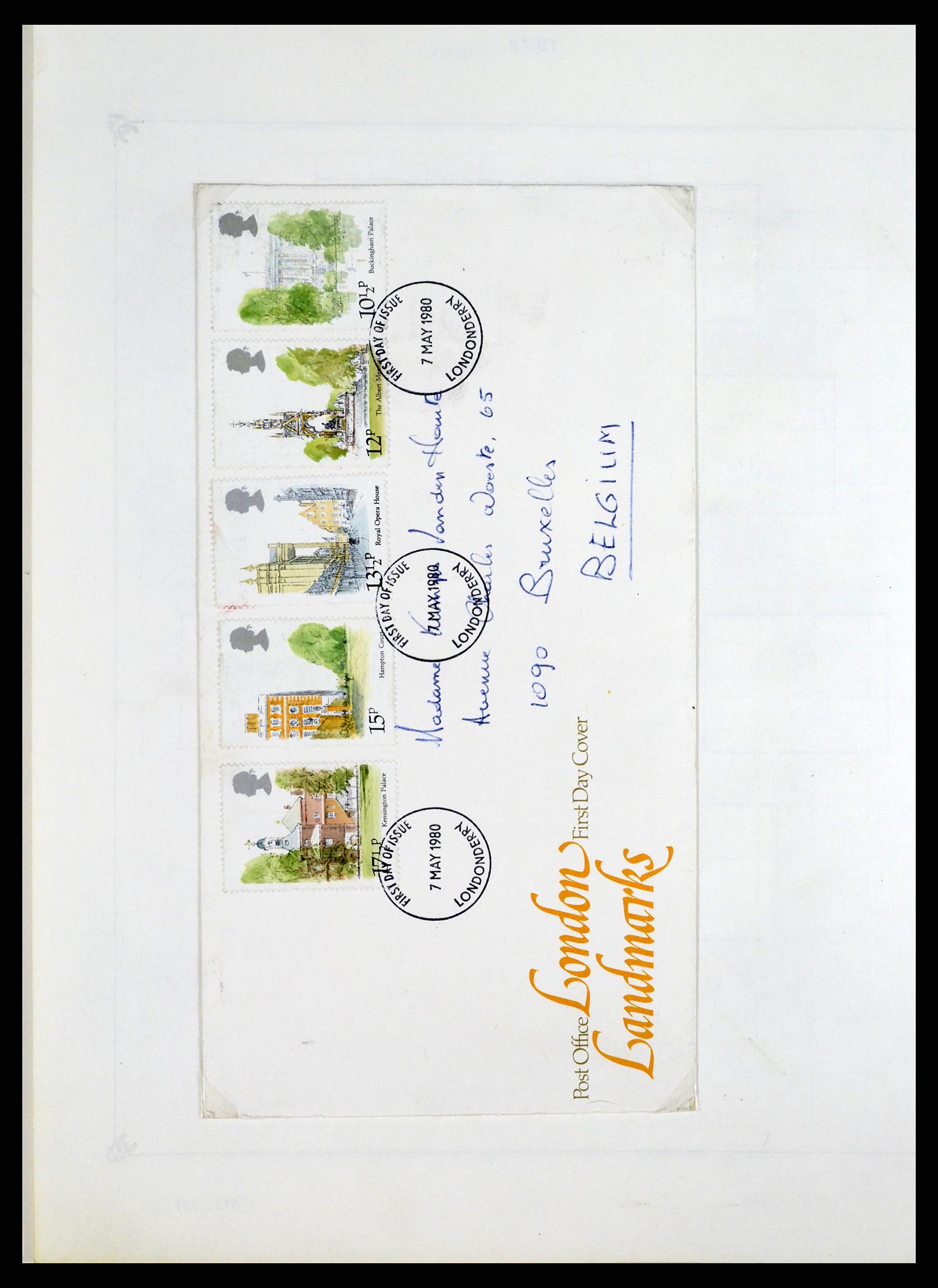 37288 057 - Postzegelverzameling 37288 Engeland 1841-1995.