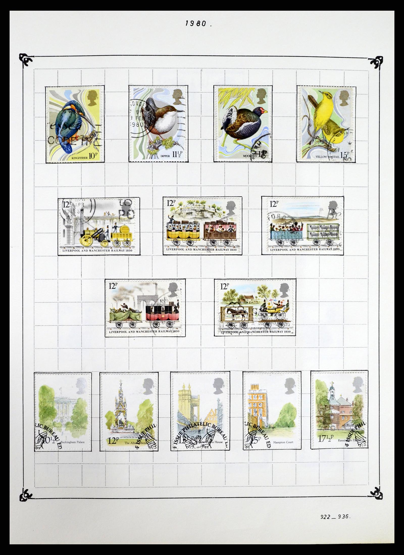 37288 058 - Postzegelverzameling 37288 Engeland 1841-1995.