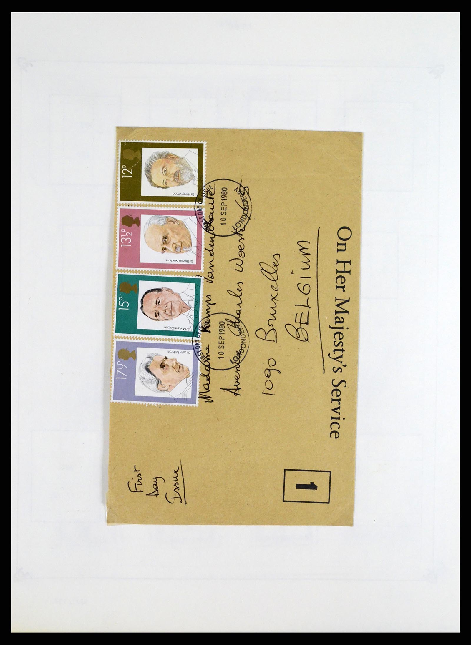 37288 059 - Postzegelverzameling 37288 Engeland 1841-1995.